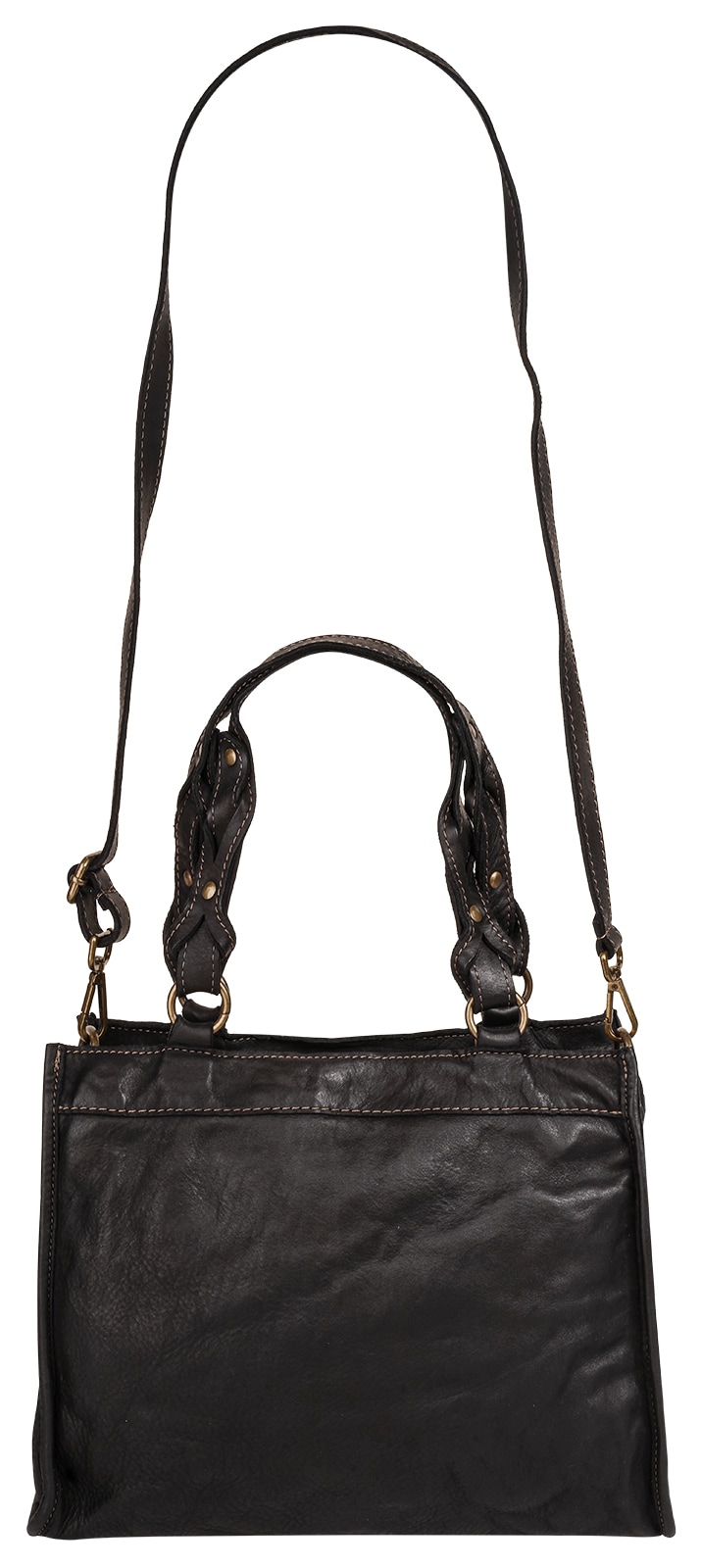 Samantha Look Shopper echt Leder, Made in Italy