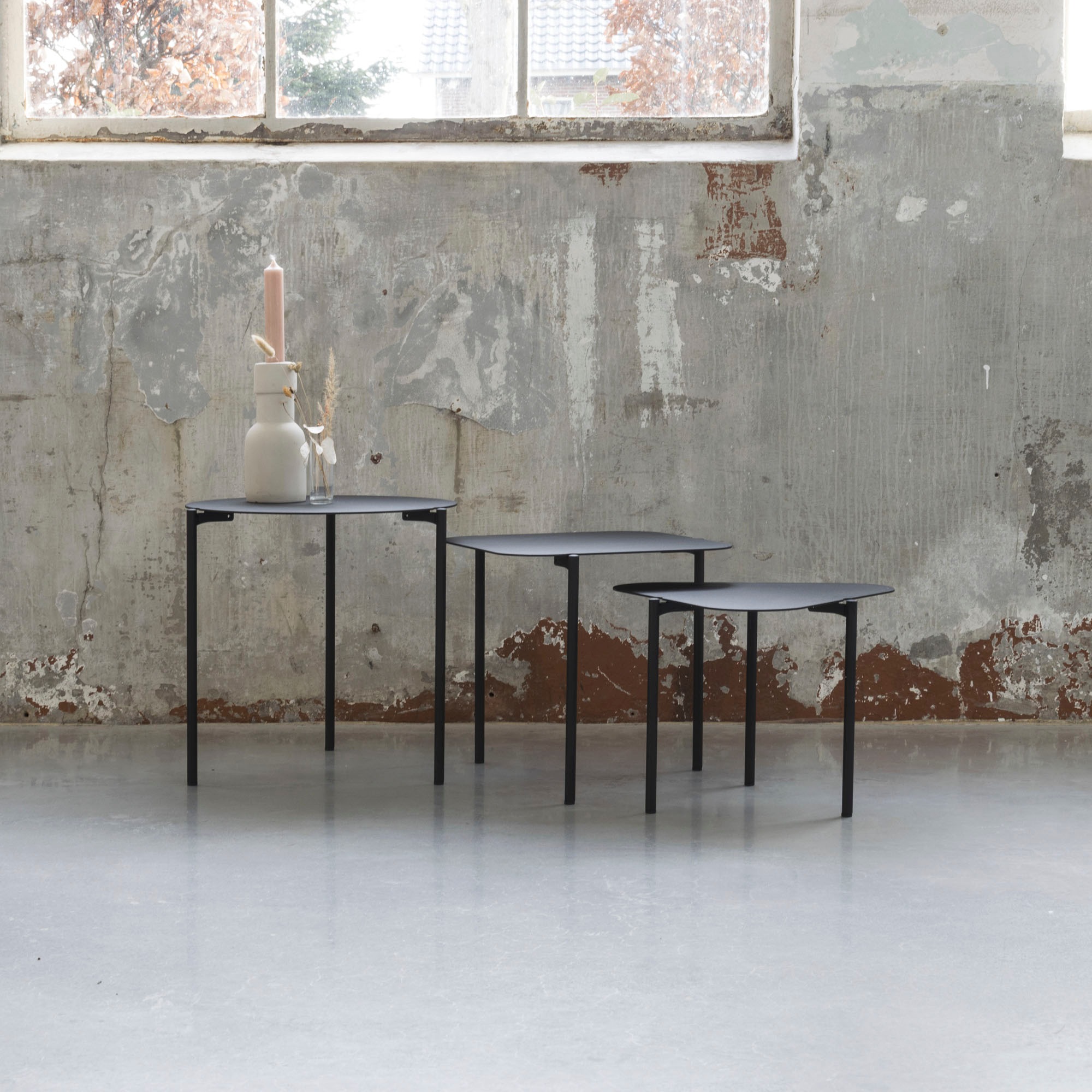 Spinder Design Beistelltisch »Doremi«, Metall, 3er-Set