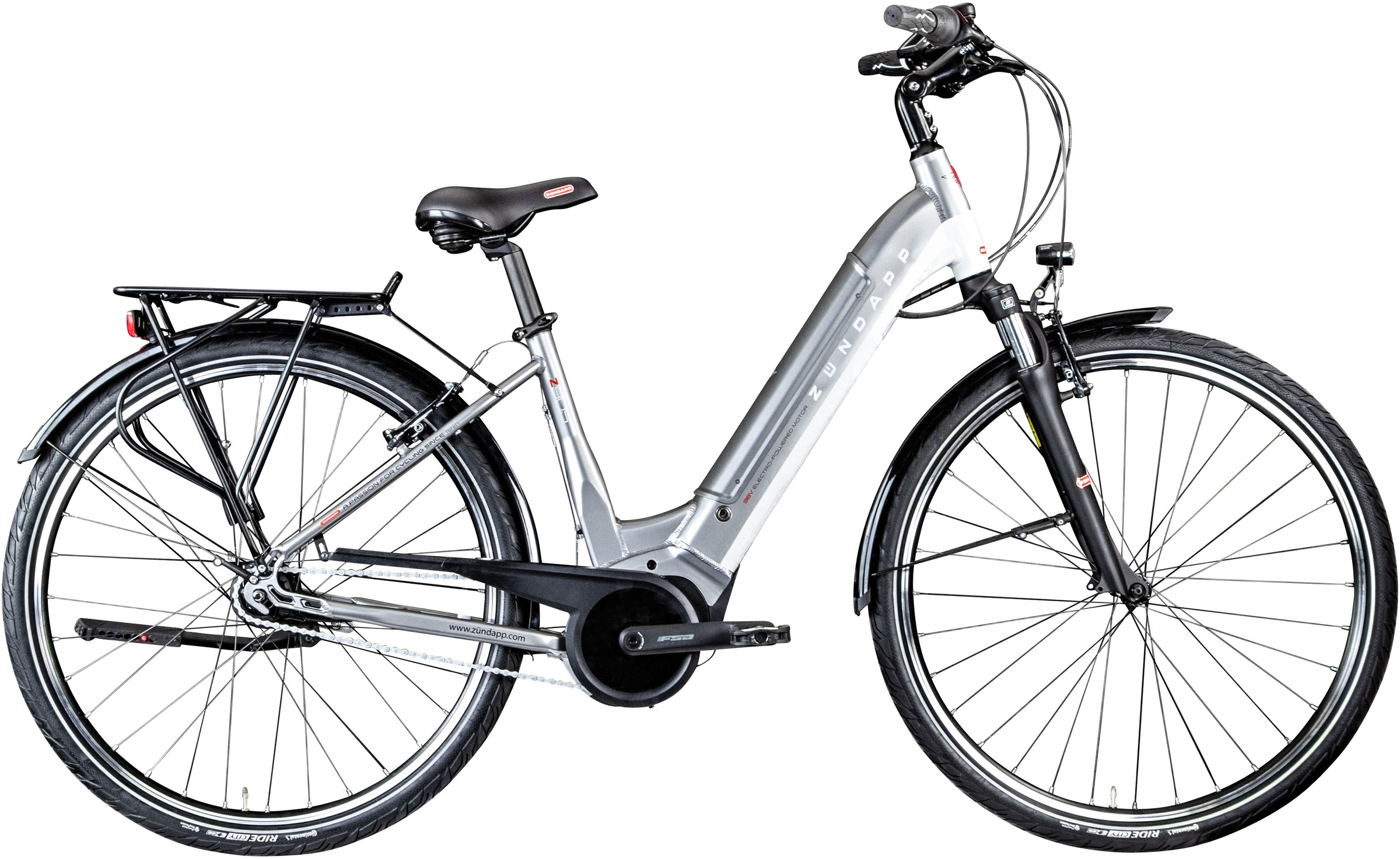Zündapp E-Bike »Z905«, 7 Gang, Nexus, Mittelmotor 250 W, Pedelec, Elektrofahrrad für Damen u. Herren