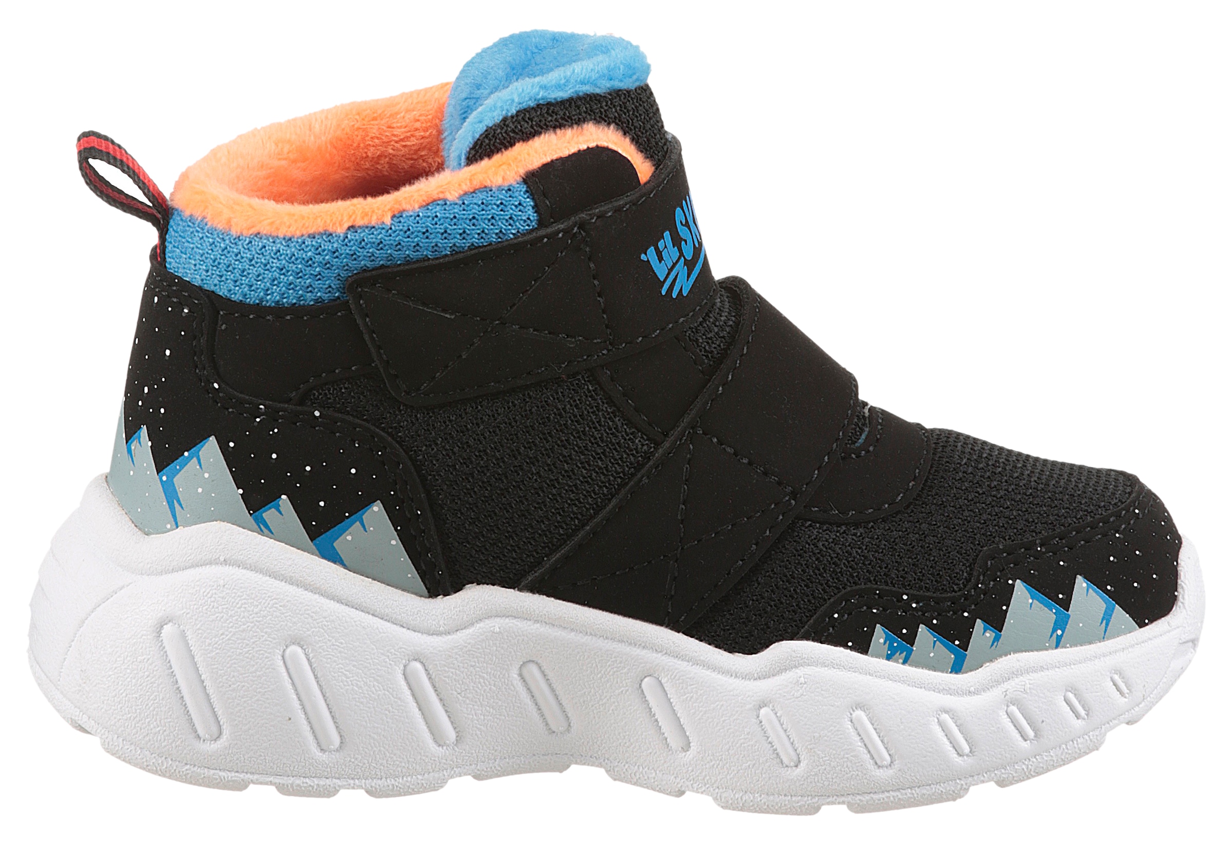 Skechers Winterstiefel »PLAY SCENE«  Klettboots mit Warmfutter, Größenschablone zum Download