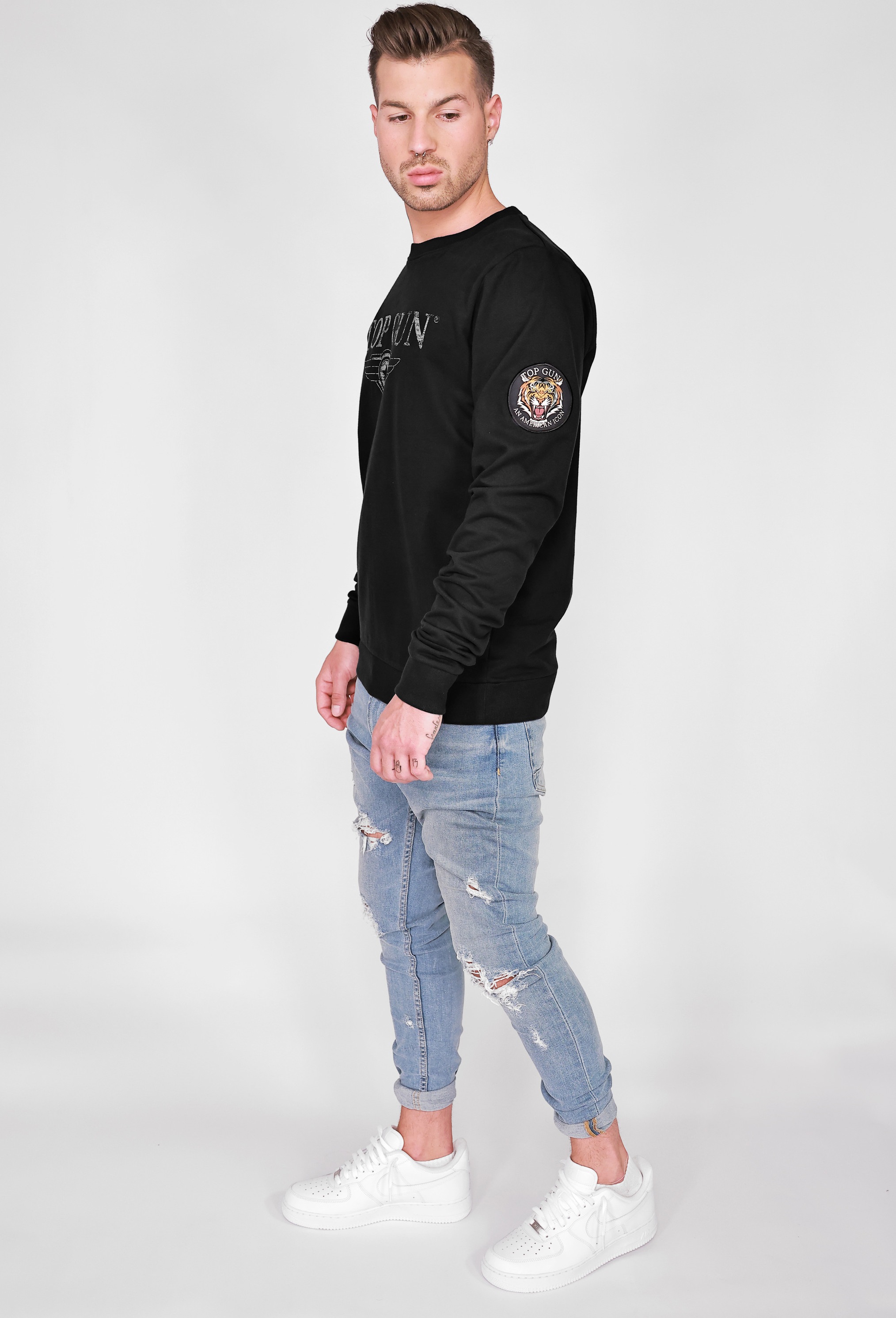 TOP GUN Sweater »Sweater TG20213005«