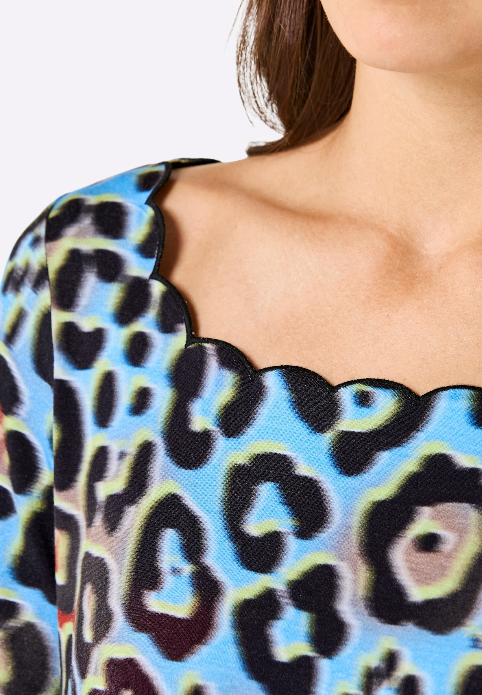 creation L T-Shirt »Lyocell-Shirt 3/4-Arm-Shirt im exklusiven Digitalprint«