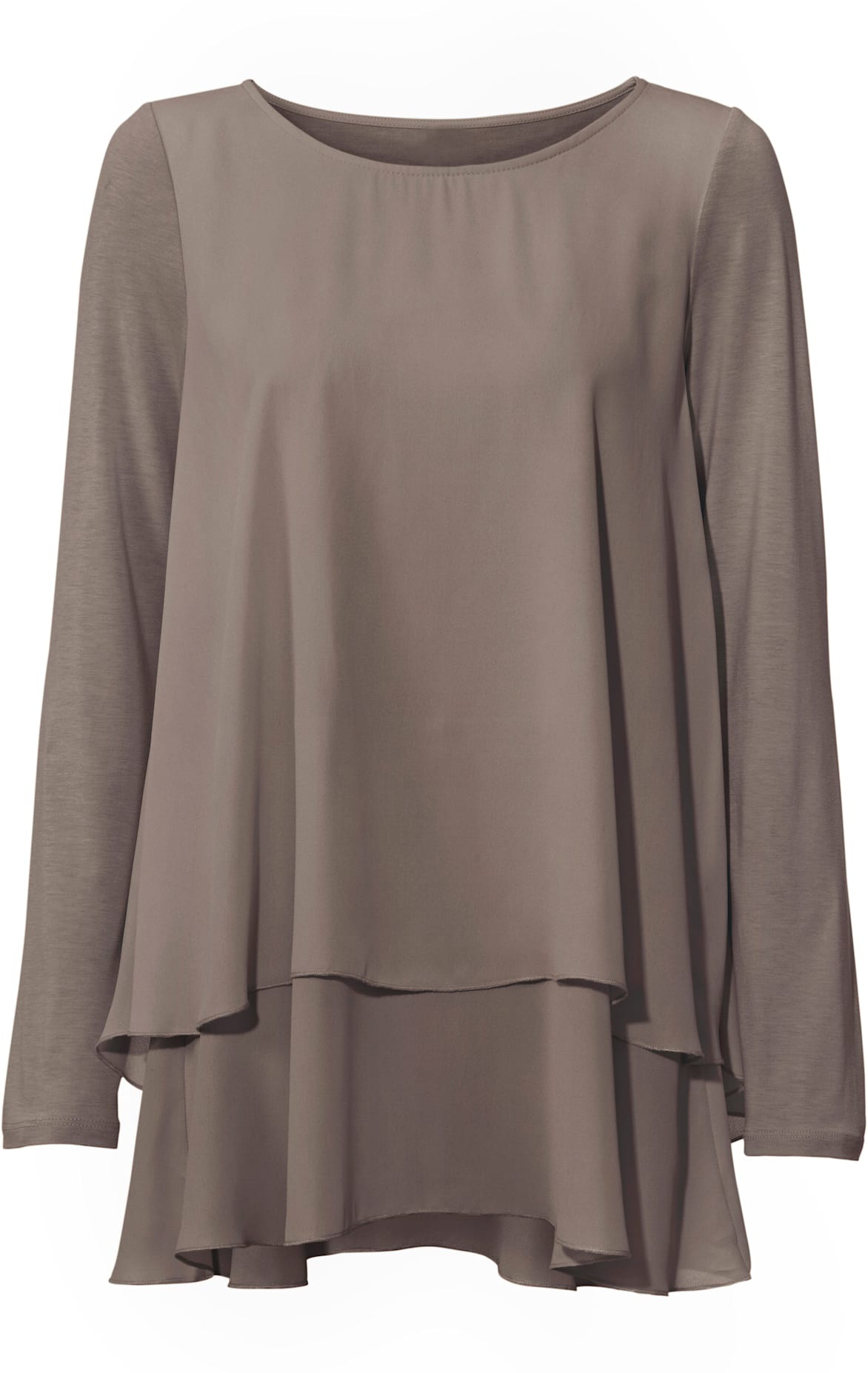 LINEA TESINI by heine Rundhalsshirt »Rundhals-Shirt«, (1 tlg.)