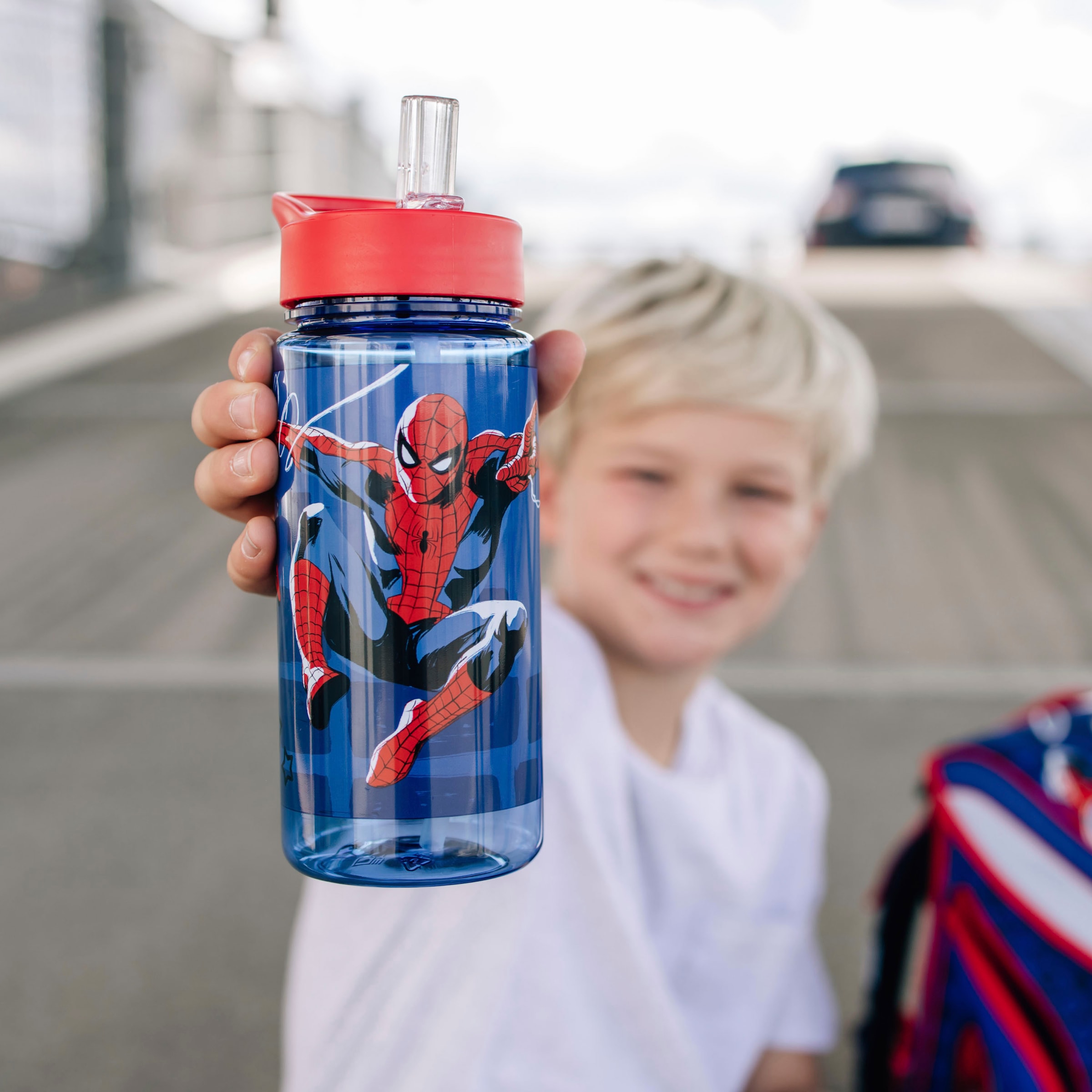 Scooli Lunchbox »Spider Man«, (Set, 2 tlg.), Brotzeitdose & Trinkflasche