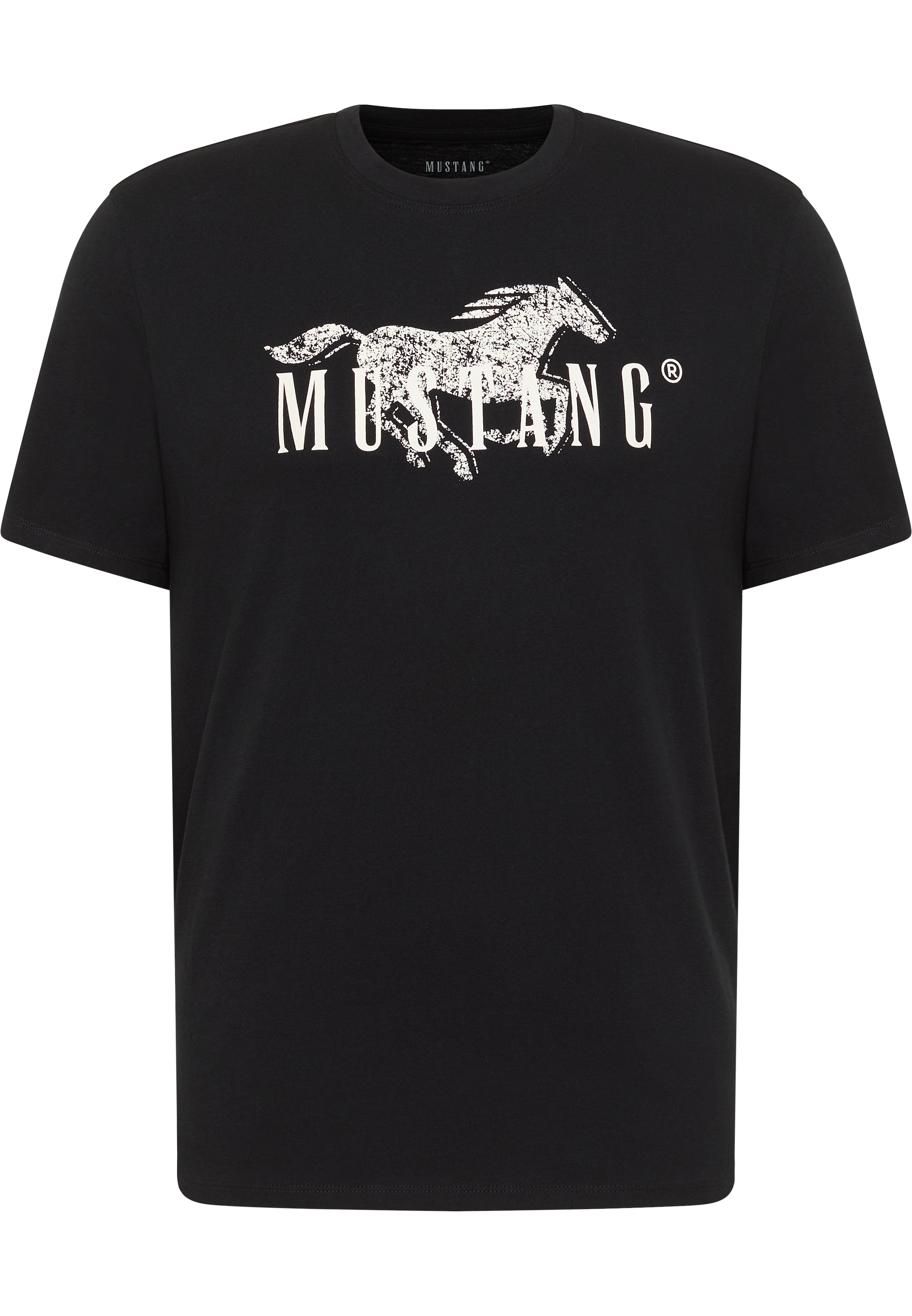 MUSTANG T-Shirt »Austin-Logoprint« Regular fit