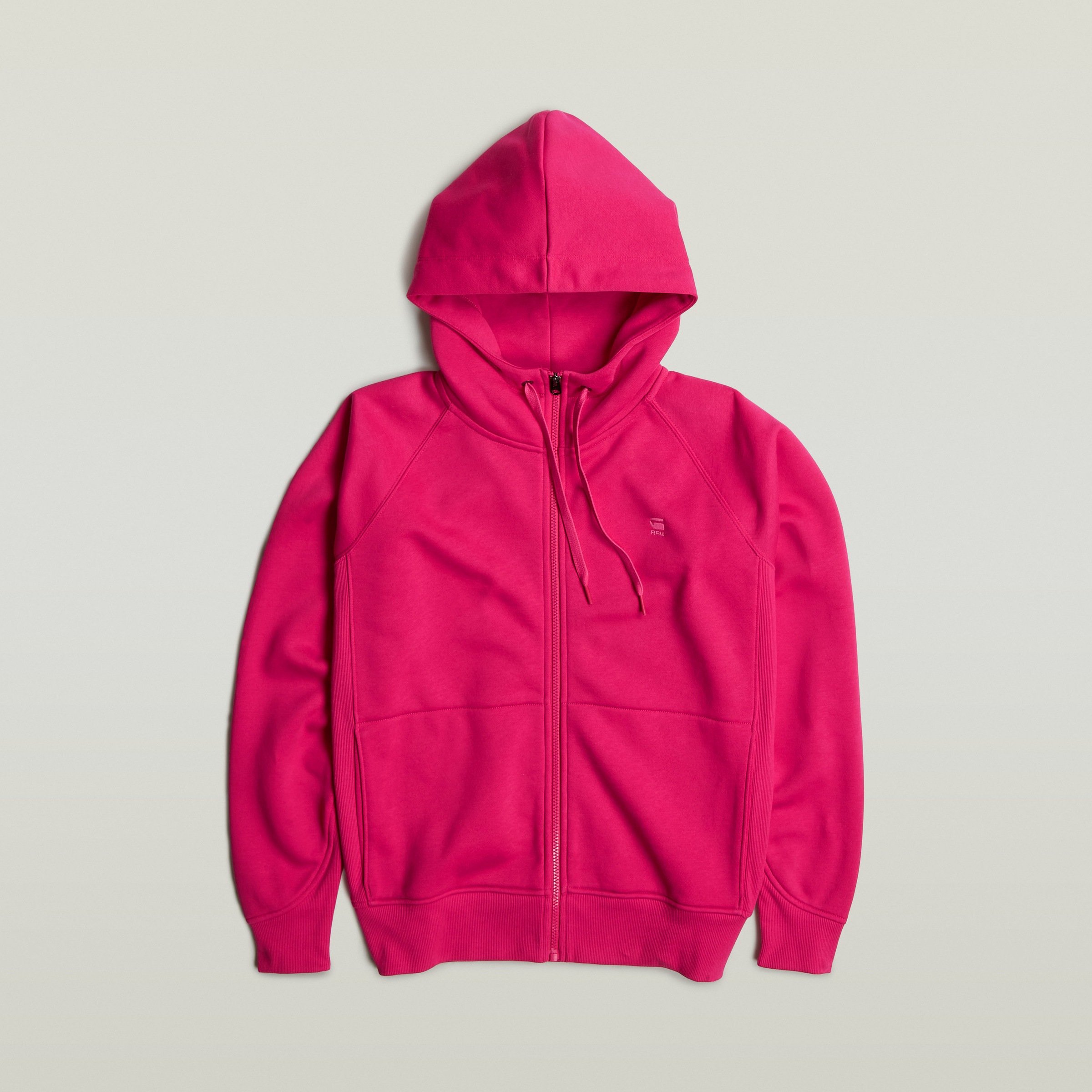 G-STAR Kapuzensweatjacke »Premium core 2.1 hdd zip thru« mit tonaler Logostickerei