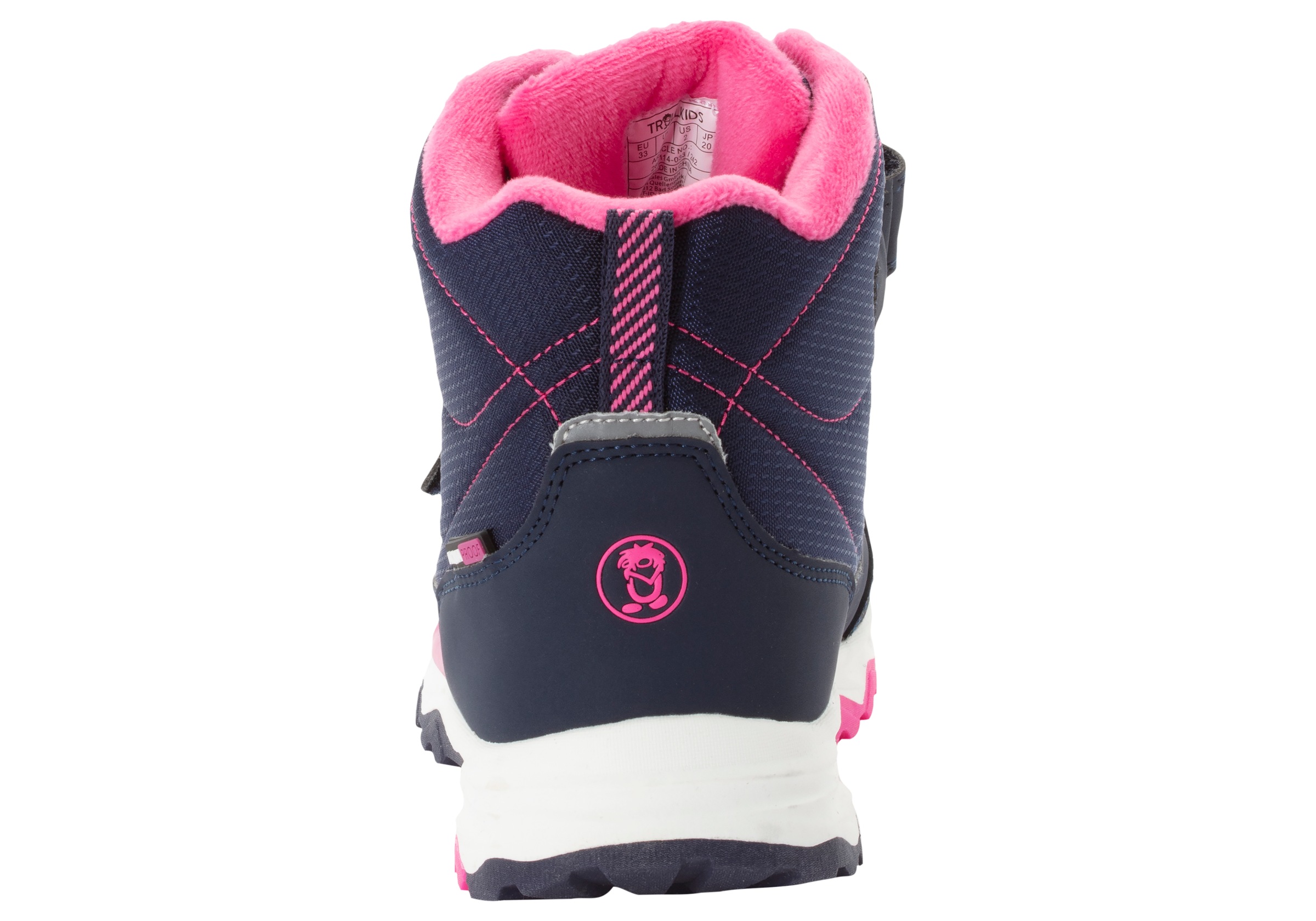 TROLLKIDS Winterstiefel »KIDS HAFJELL WINTER BOOTS«, wasserdicht, Klettverschluss, reflektierende Details