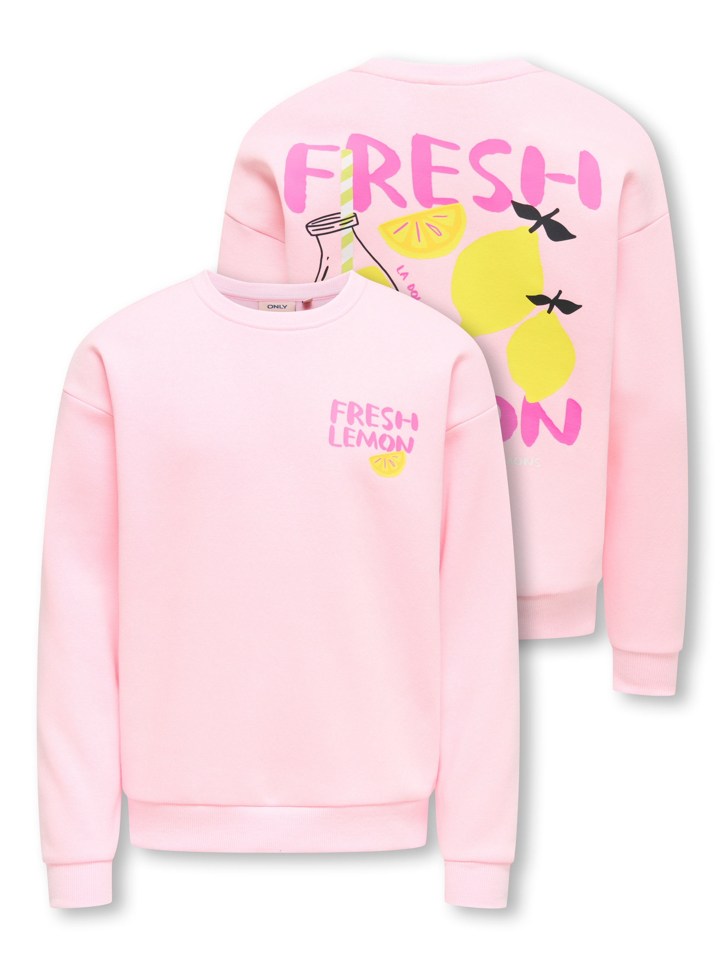 KIDS ONLY Sweatshirt »KOGCANASTA LS LOOSE PRINTED UB SWT«, 1 mit kleinem Brustdruck
