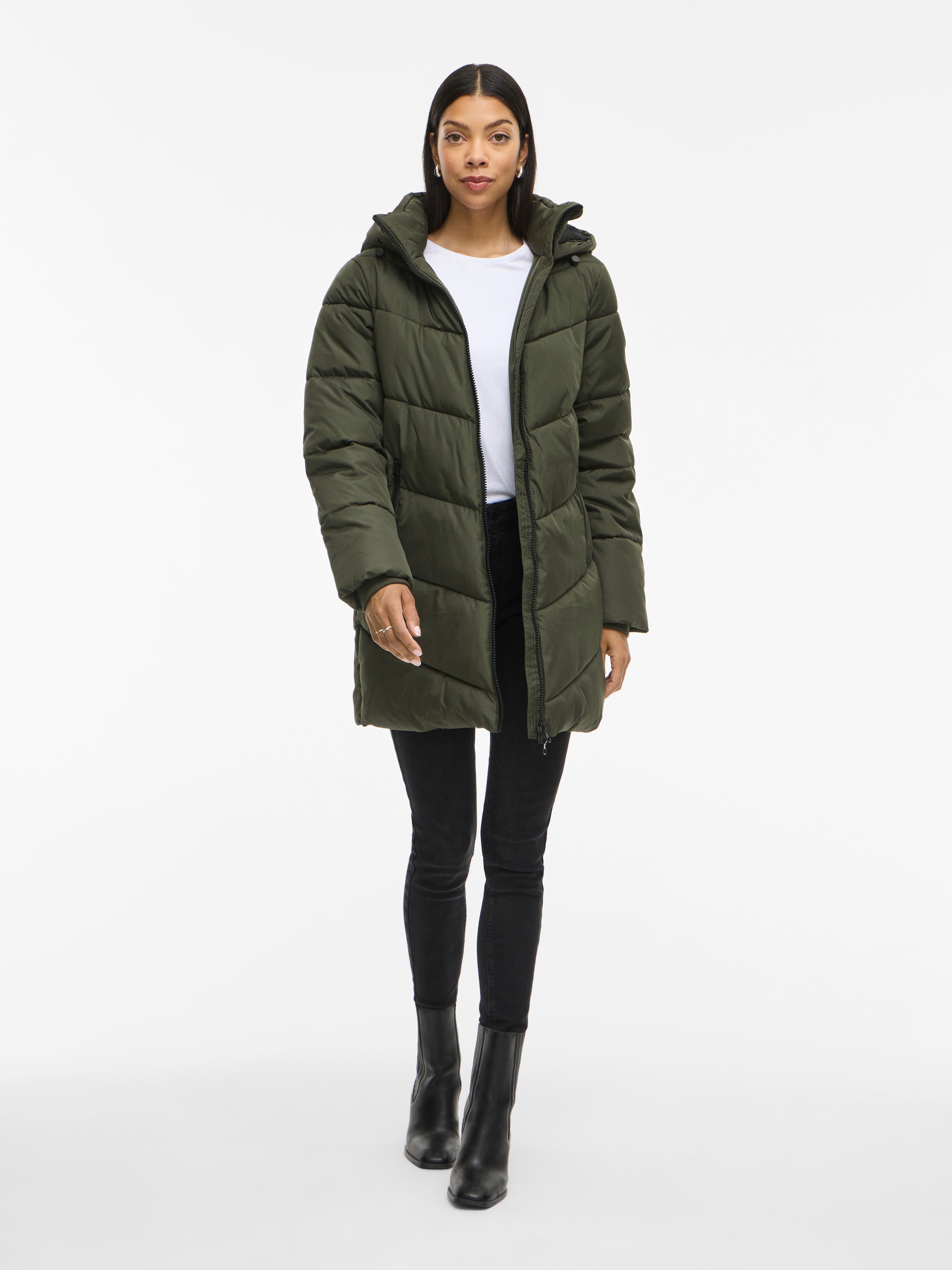 Vila Steppmantel »VIMILJA PADDED COAT - NOOS«