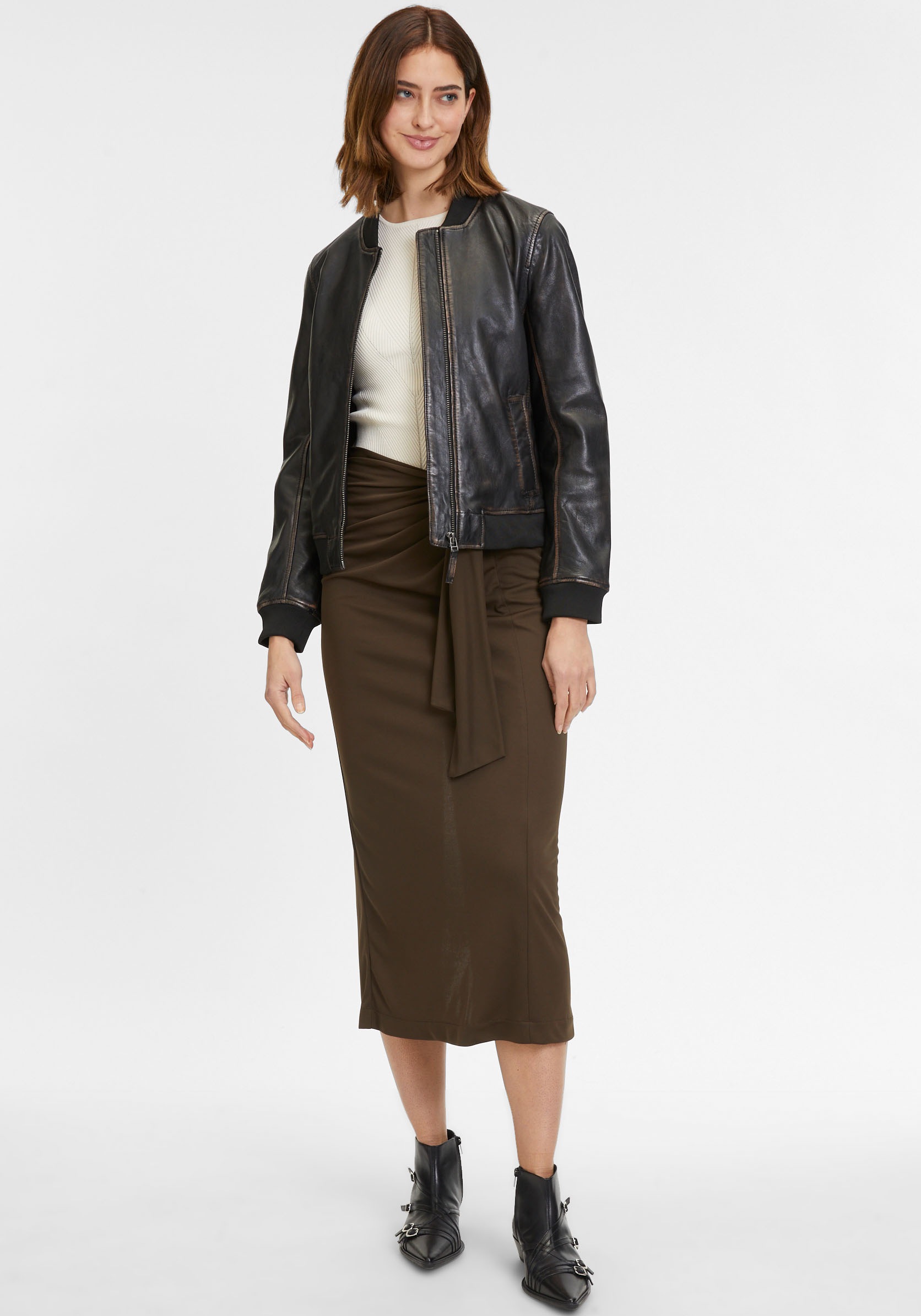 Mauritius Lederjacke »GWBrita«
