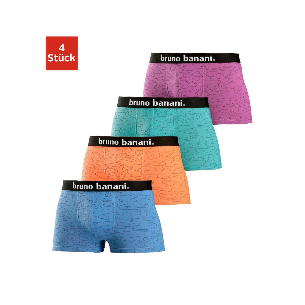 Bruno Banani Boxer, (Packung, 4 St.)