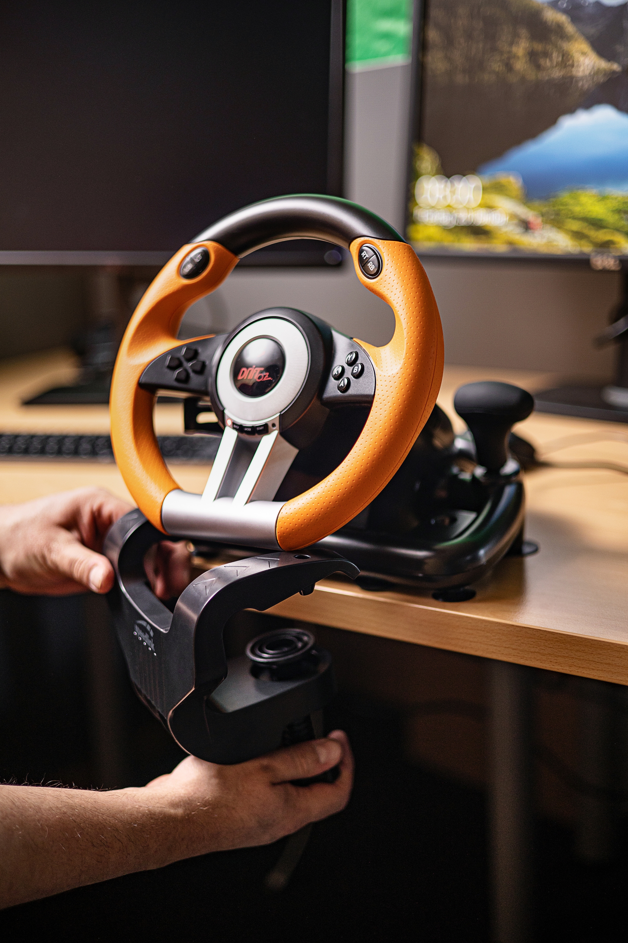 Speedlink Halterung »TABLE MOUNT Lenkrad Halterung für DRIFT O.Z./ TRAILBLAZER Racing Wheel«, Tischhalterung mit Handschraube bis 40mm Tischdicke