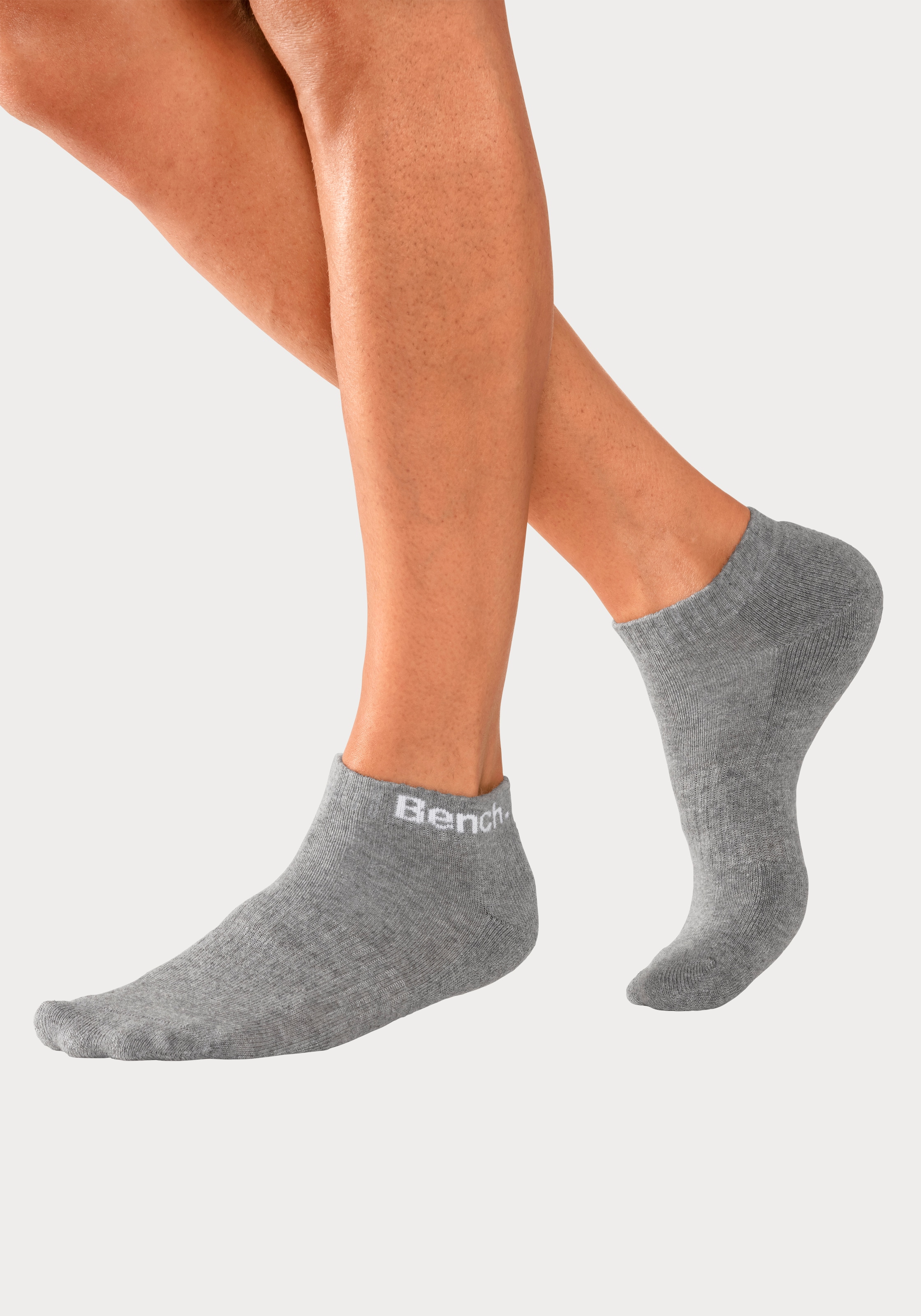 Bench. Sportsocken, (Packung), Tennis Kurzsocken mit Halbfußfrottee
