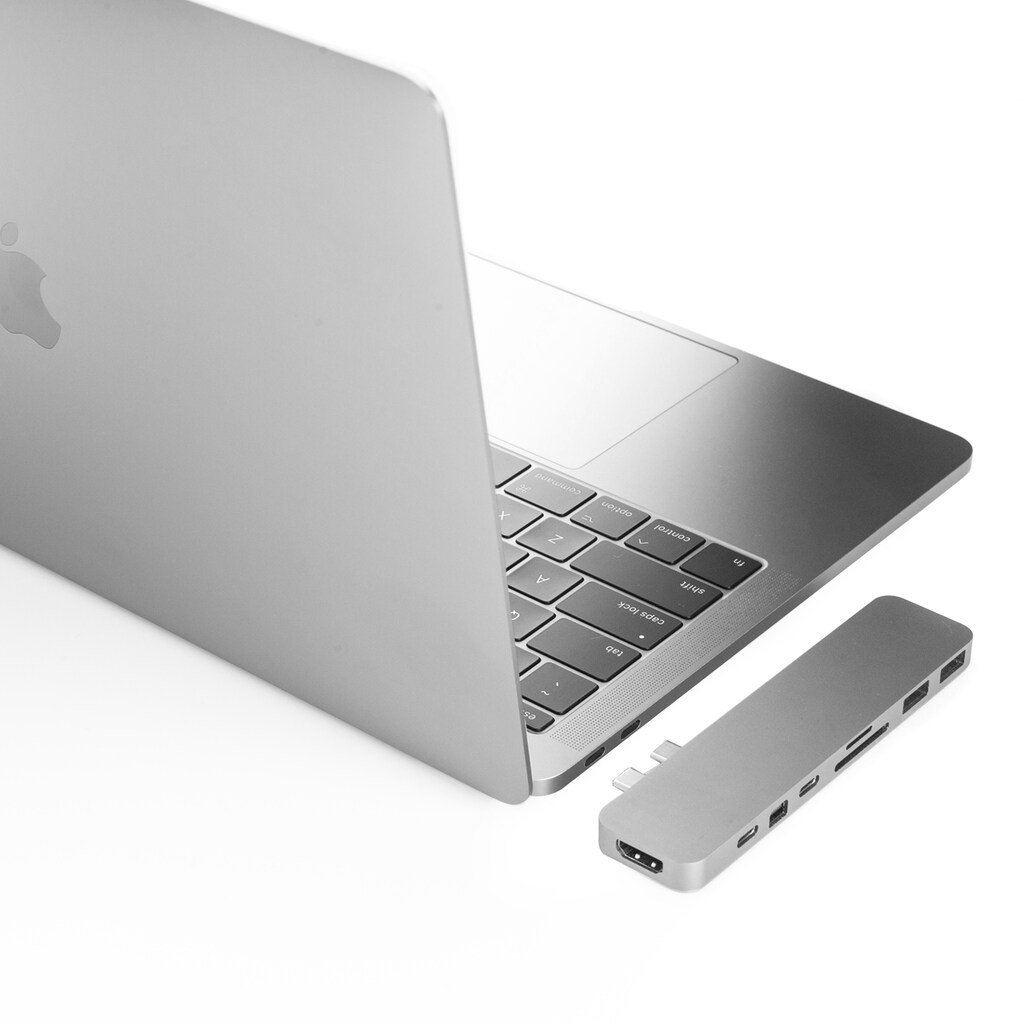 Hyper Notebook-Adapter »HyperDrive Pro Hub 8-in-2«, USB-C zu HDMI-Mini DisplayPort-USB Typ A-SD-Card-USB-C