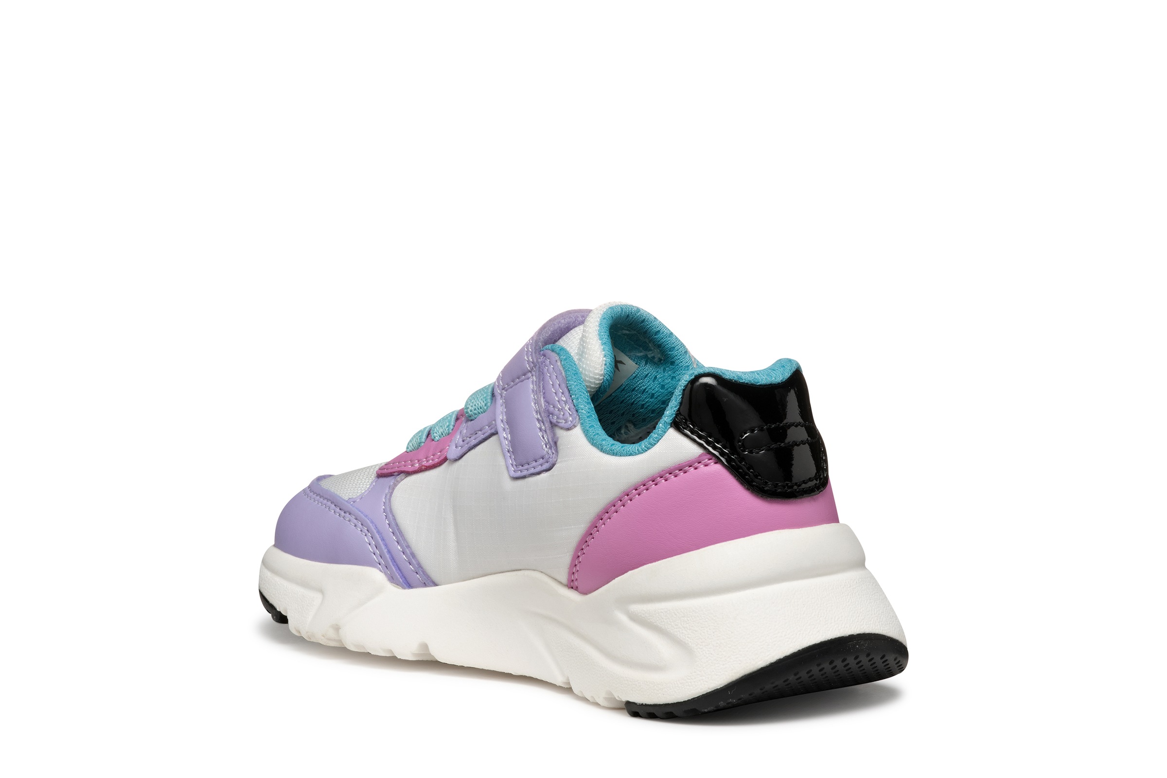 Geox Sneaker »J LOFTUS GIRL«  Slipper mit praktischem Klettverschluss, Größenschablone zum Download
