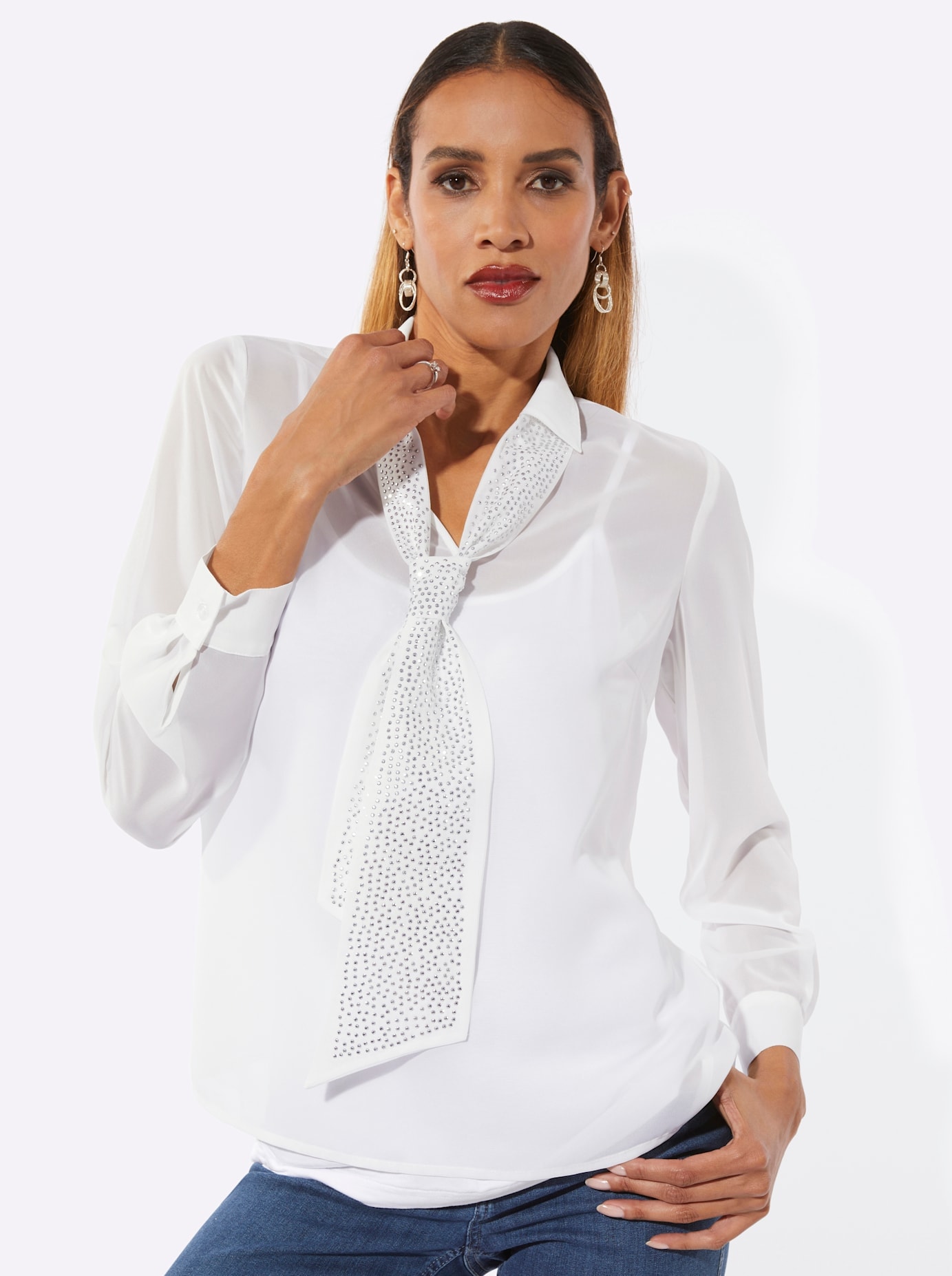 creation L Georgettebluse