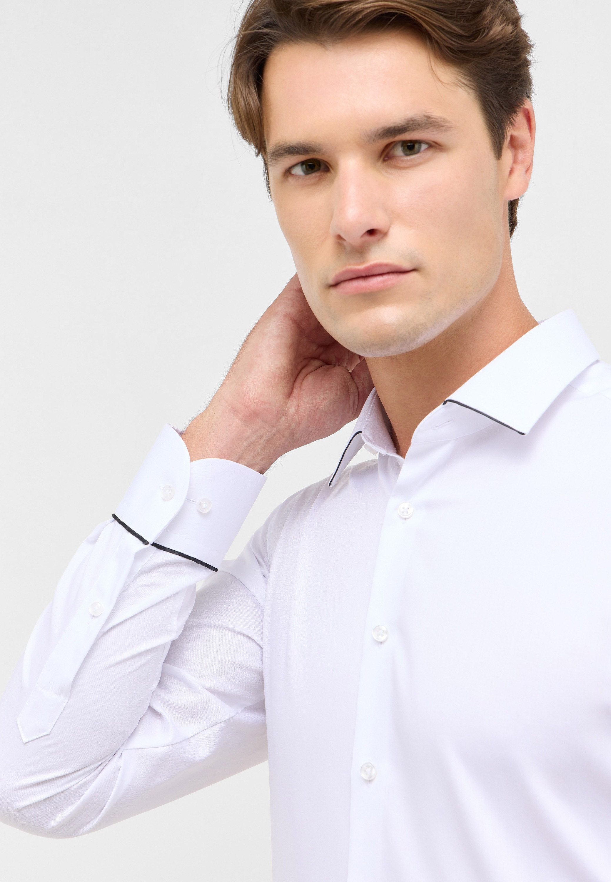 Eterna Langarmhemd »SLIM FIT« NON IRON (bügelfrei)