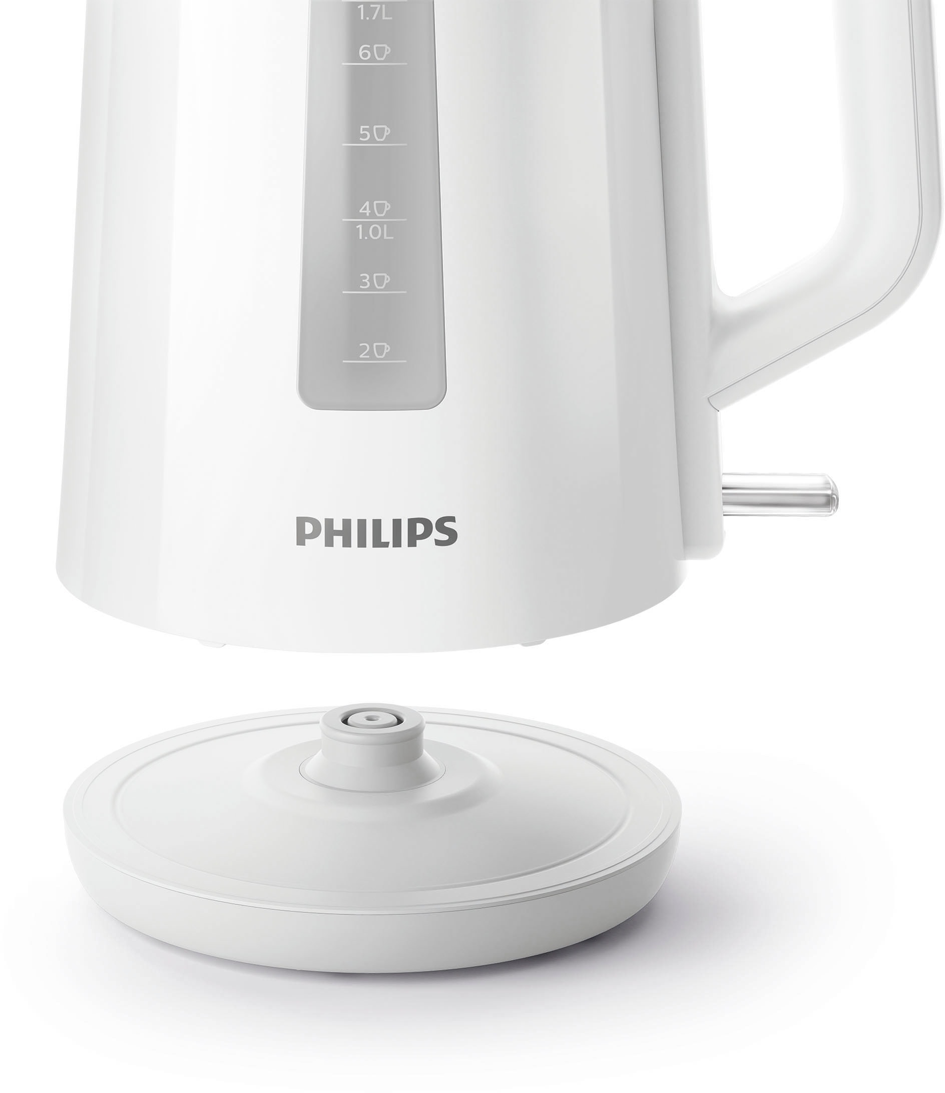 Philips Wasserkocher »Series 3000 HD9318/00«, 1,7 l, 2200 W, weiß mit 3  Jahren XXL Garantie