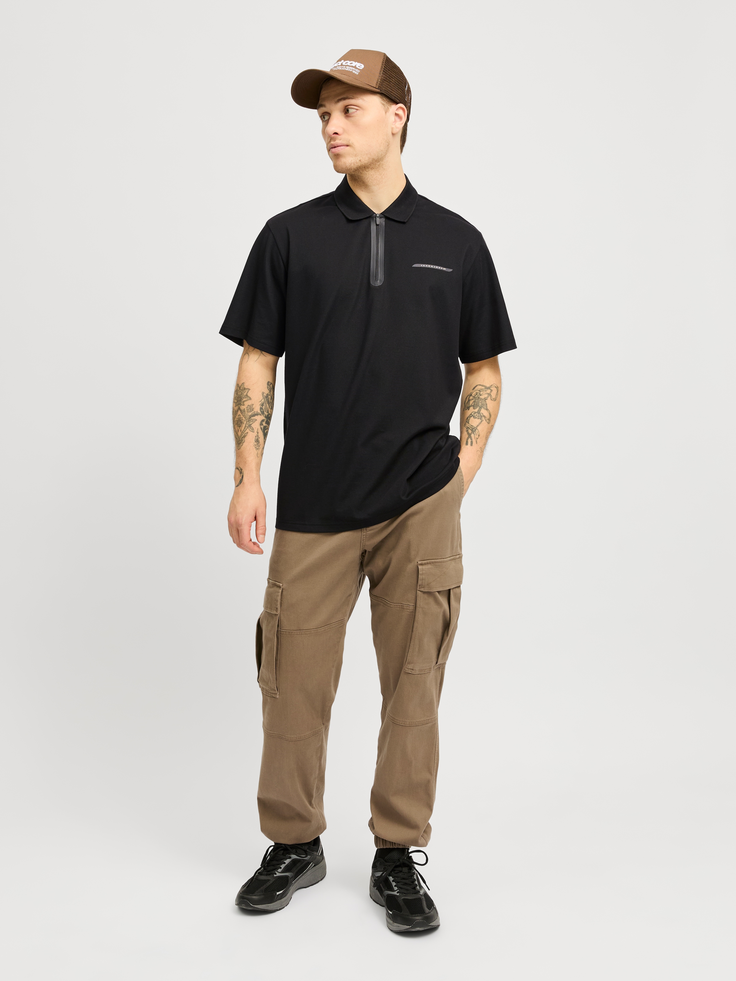 Jack & Jones Poloshirt »JCOFUSION PIQUE POLO SS SN«