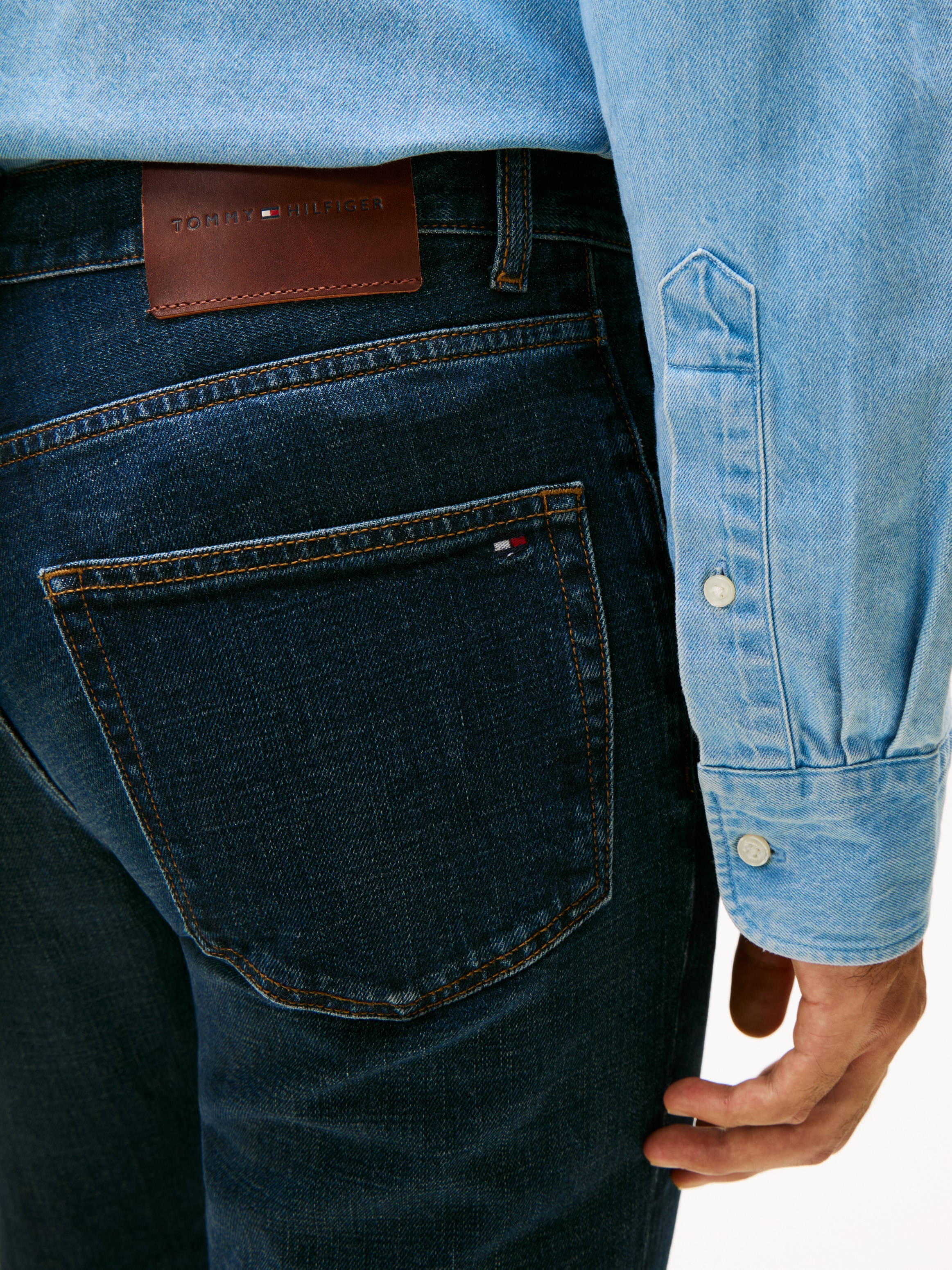 Tommy Hilfiger Straight-Jeans »DENTON Slim Straight Fit«