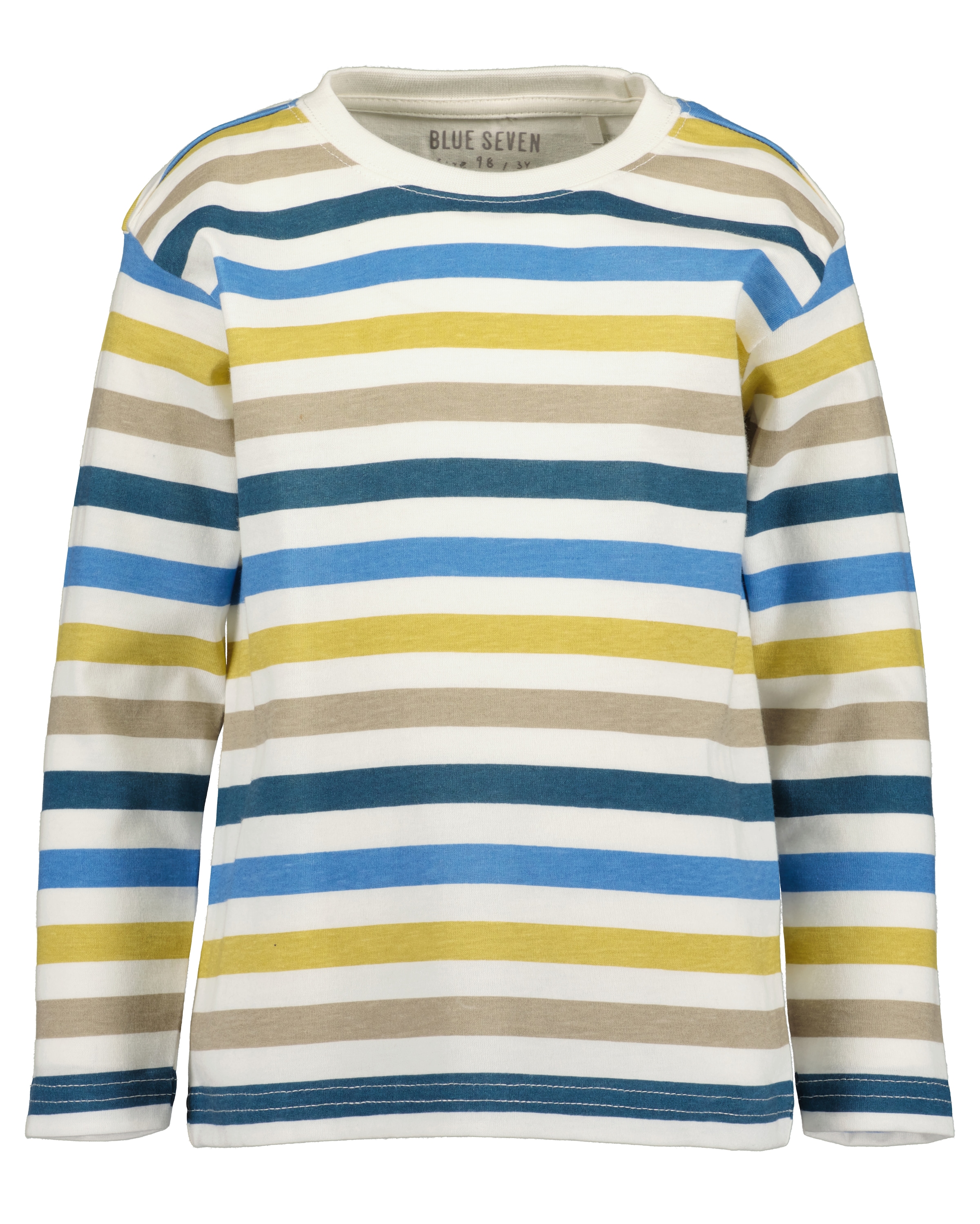 Blue Seven Langarmshirt, mit Frontmotiv oder im Ringel-Look
