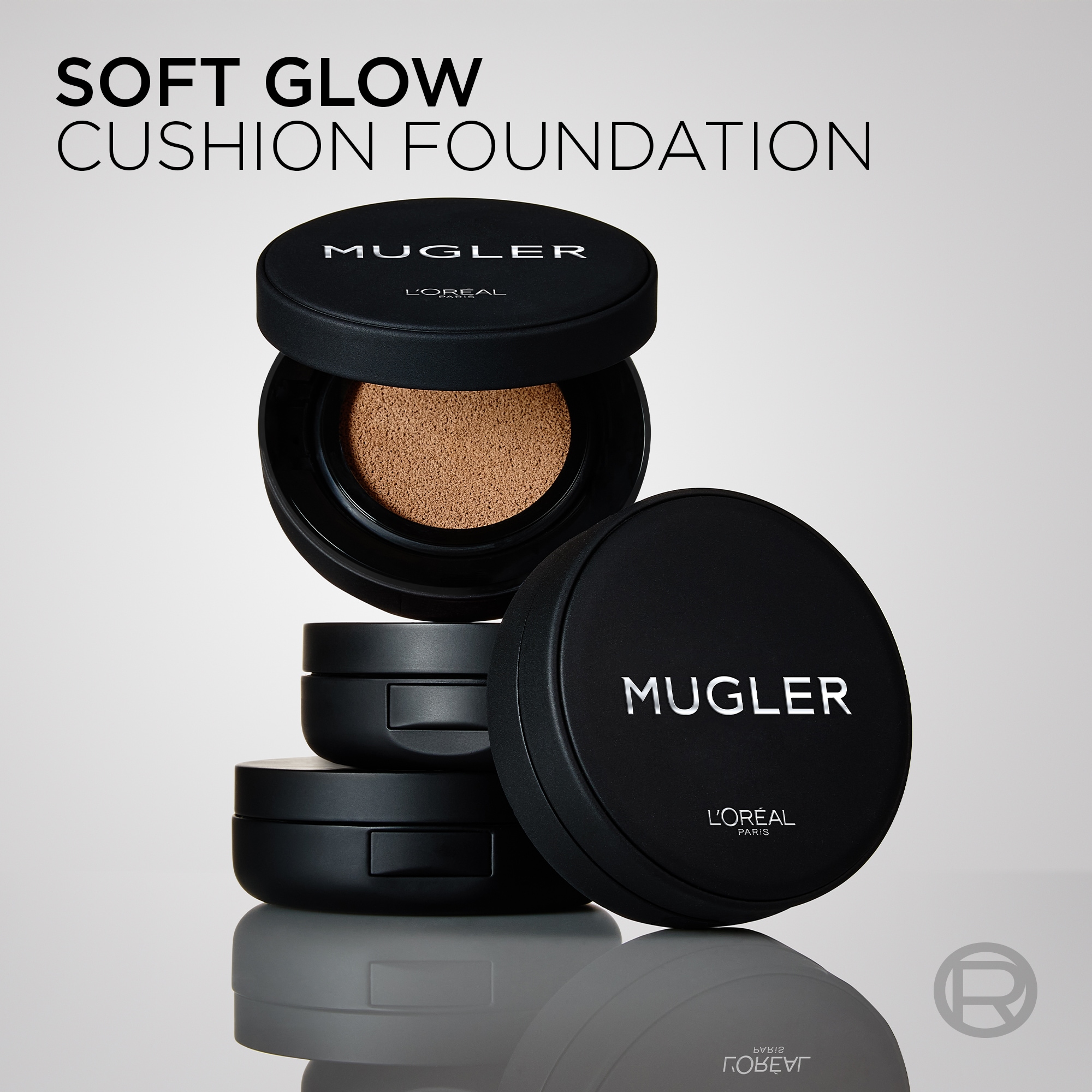L'ORÉAL PARIS Foundation »MUGLER SOFT GLOW CUSHION FOUNDATION« sorgt für eine makellose Deckkraft und einen natürlich wirkenden Teint