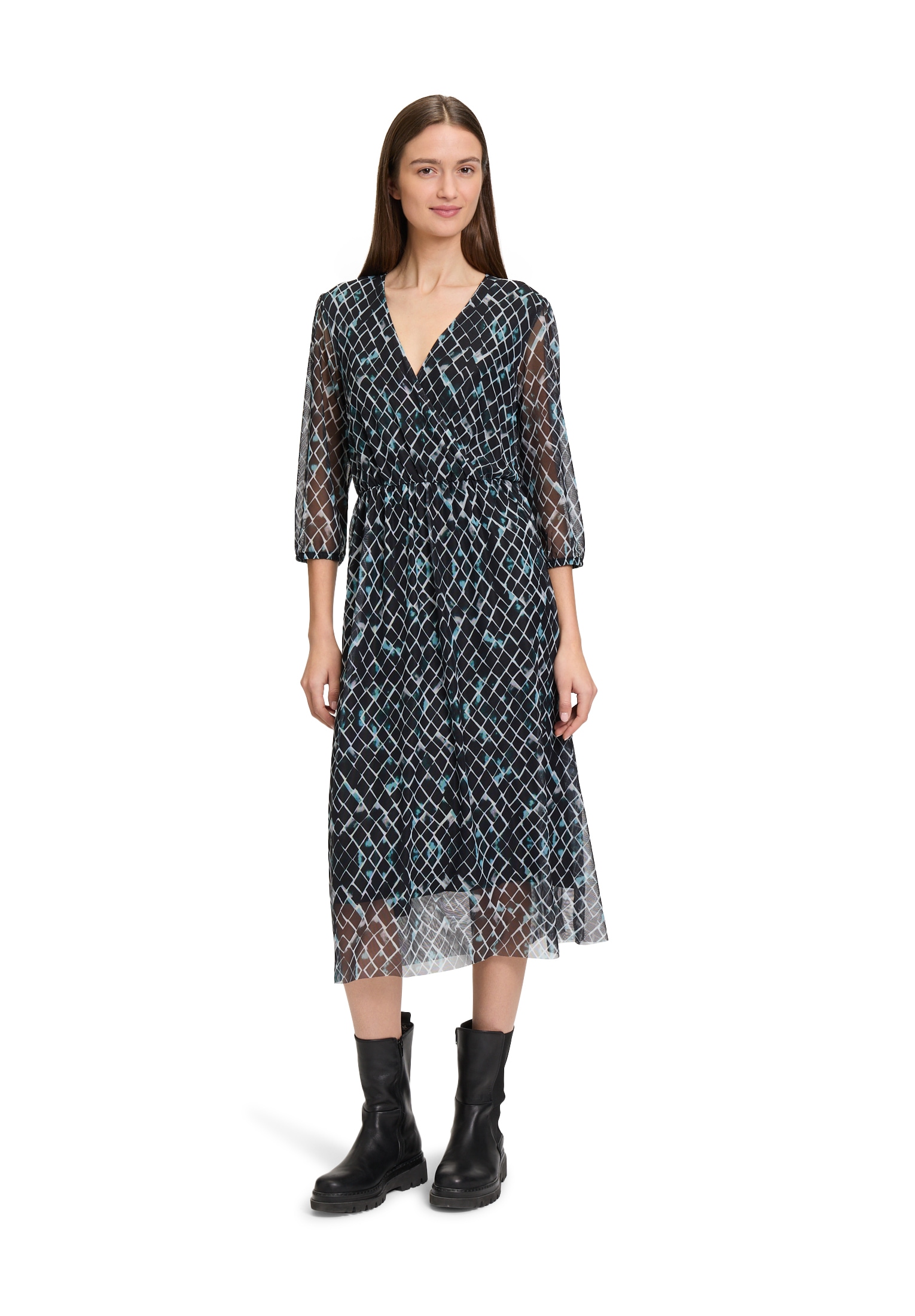 Betty&Co Meshkleid »Mesh-Kleid mit Print«