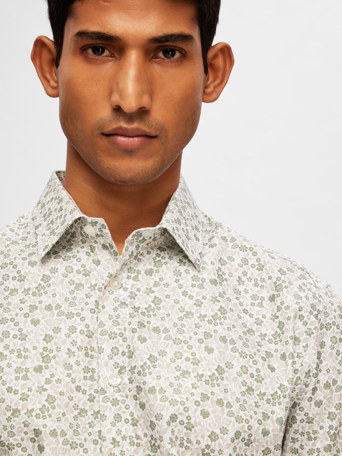 SELECTED HOMME Langarmhemd »SLHSLIMSOHO-ETHAN AOP SHIRT LS NOOS«