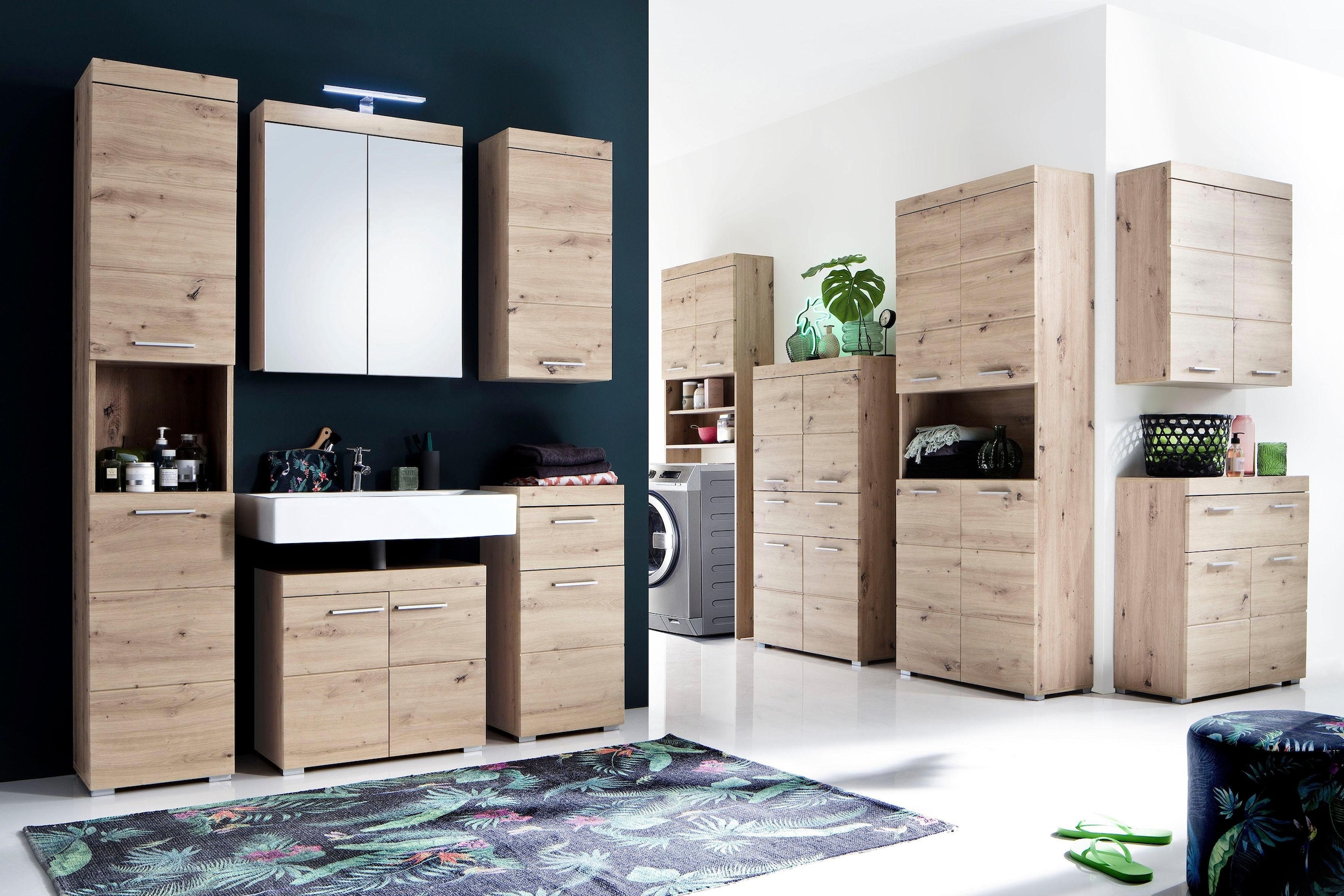 trendteam Spiegelschrank »Avena«, Breite 60 cm, wahlweise mit LED- Beleuchtung, Badezimmerschrank online kaufen | mit 3 Jahren XXL Garantie