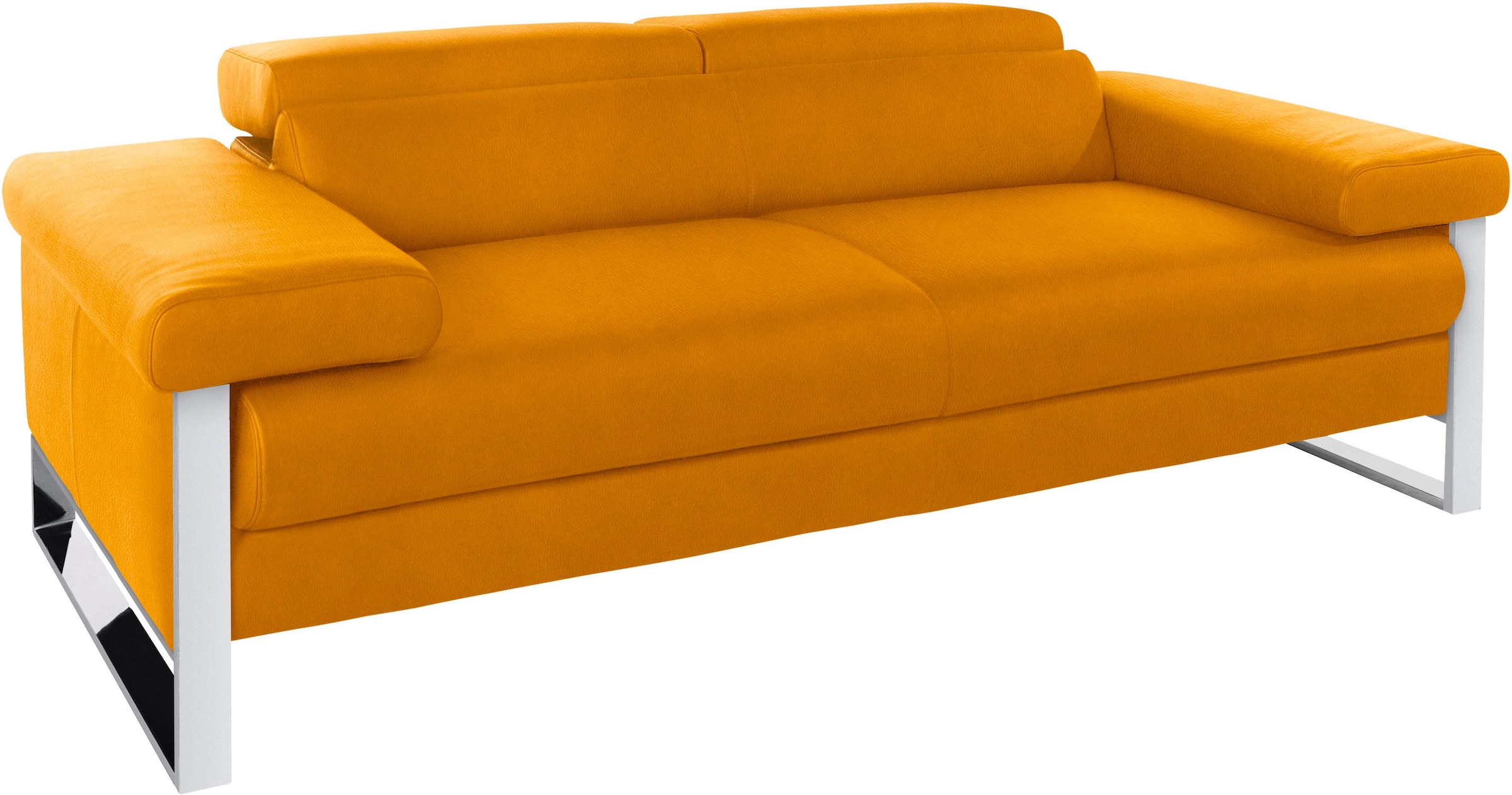 W.SCHILLIG 2-Sitzer »finn« German Design Award 2016, Fußgestell Chrom glänzend, Breite 210 cm