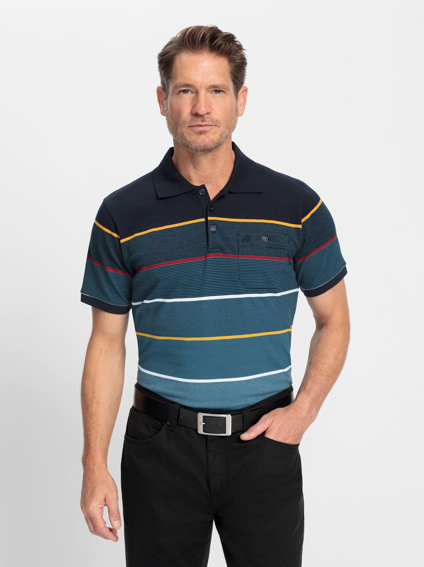 Marco Donati Poloshirt »Kurzarm-Shirt«