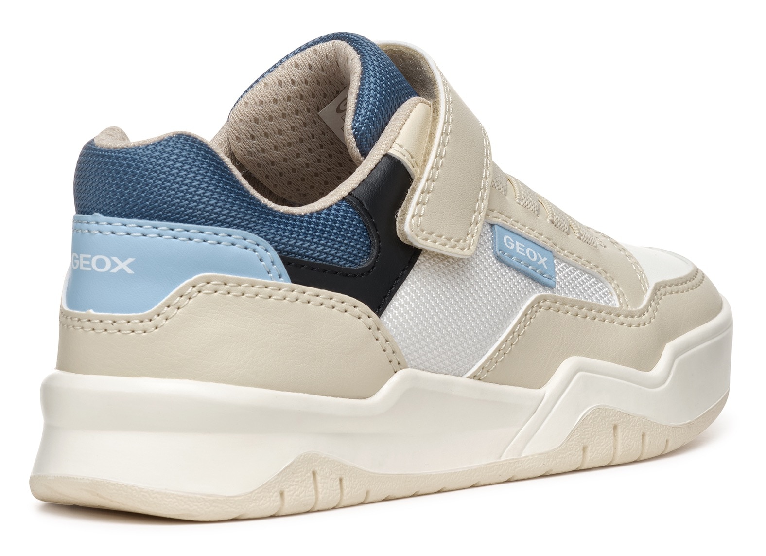 Geox Sneaker »J PERTH BOY«, Retro Sneaker, Slip-On Sneaker mit Klettverschluss