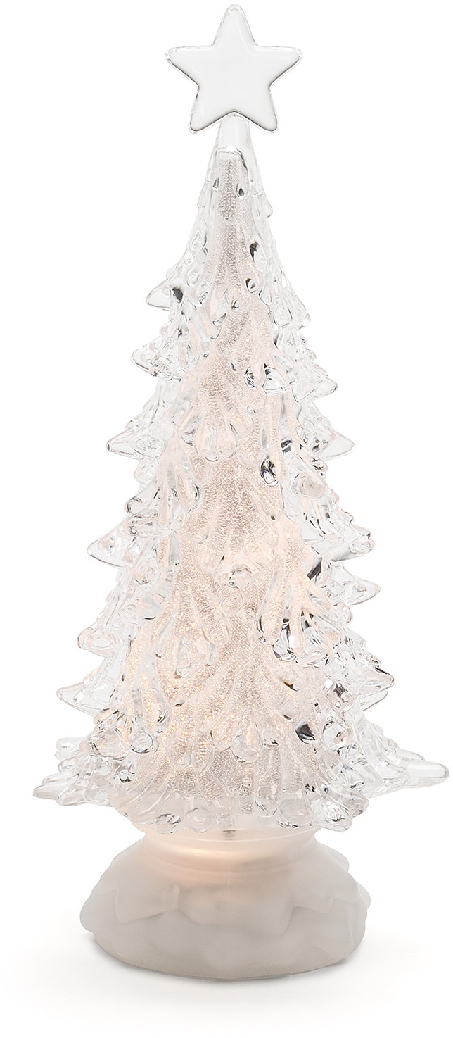 LED Baum »Acryl, Weihnachtsdeko«, rotierend, Höhe ca. 30 cm