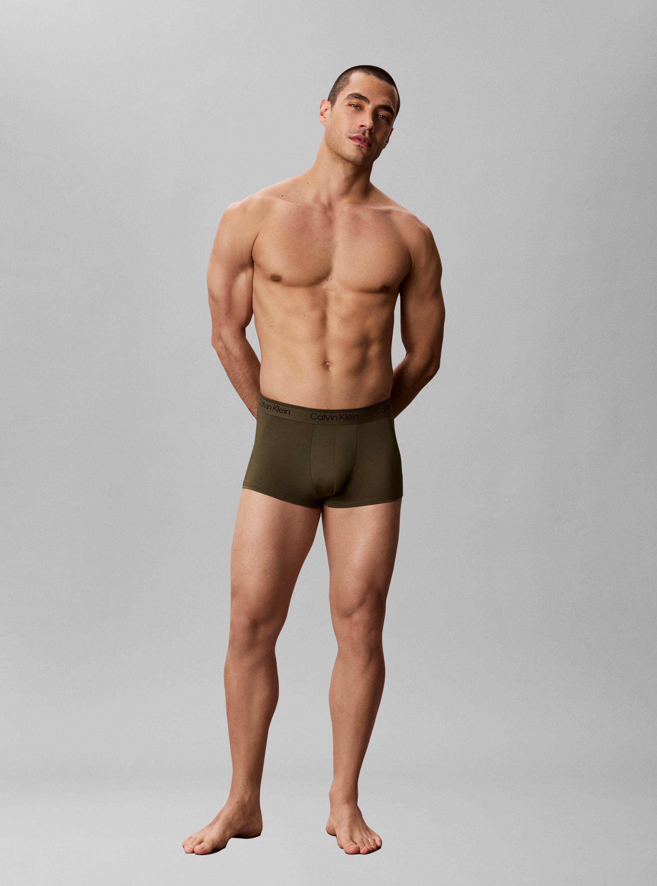 Calvin Klein Underwear Trunk »LOW RISE TRUNK 5PK« Packung, 5er-Pack, 5 Stk. Mit elastischem Bund