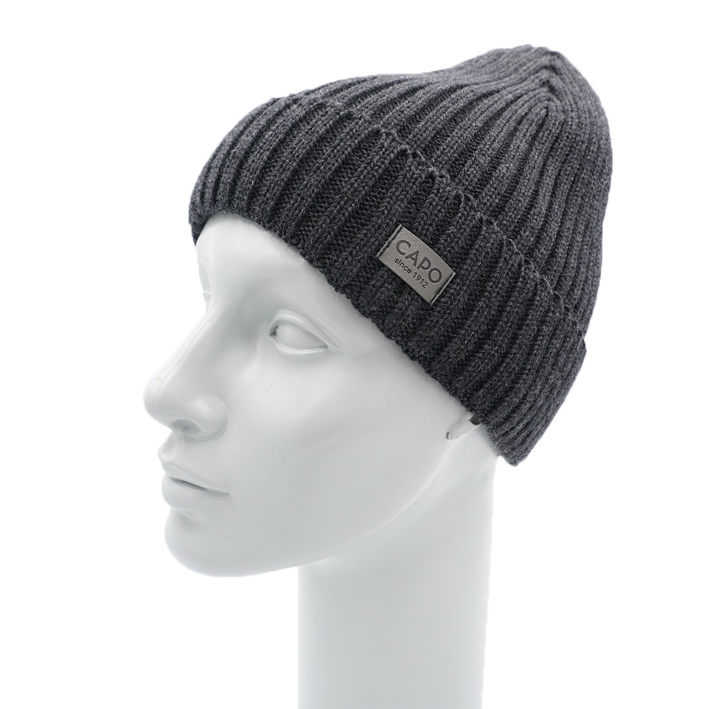 CAPO Strickmütze mit Merinowolle, atmungsaktiver Tragekomfort, gefüttert