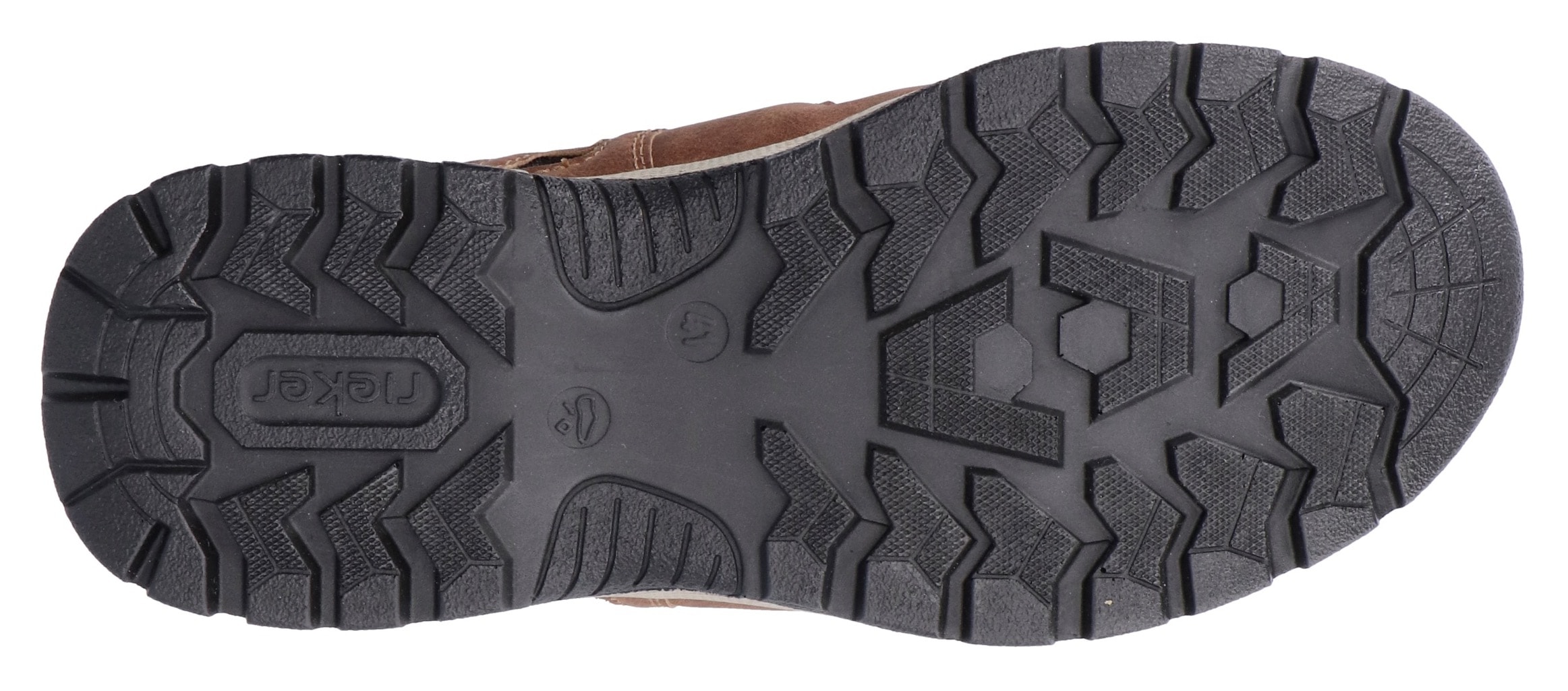 Rieker Slip-On Sneaker  , Schlupfschuh, Trekkingschuh, Outdoorschuh mit luftigen Lochungen