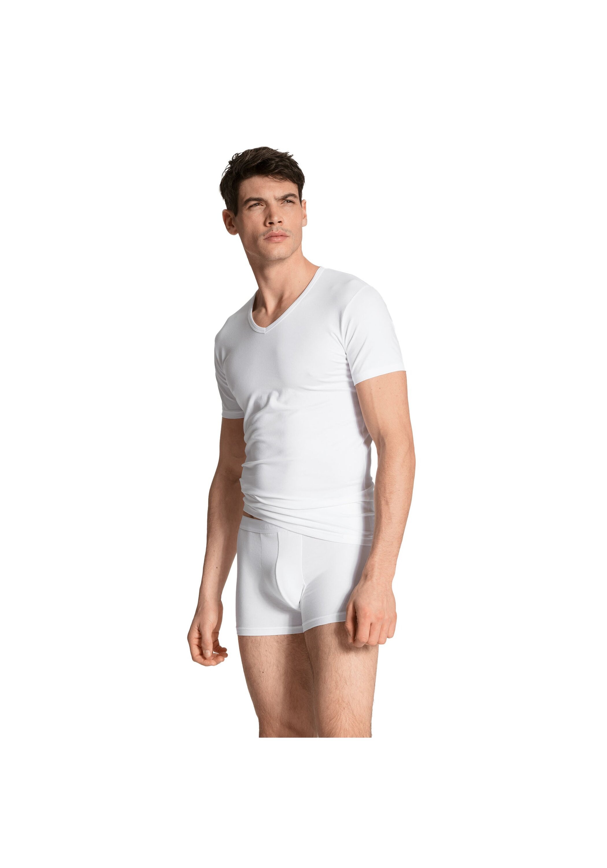 CALIDA T-Shirt »T-Shirt MEN T-Shirt 2PACK Natural Benefit 2er Pack«
