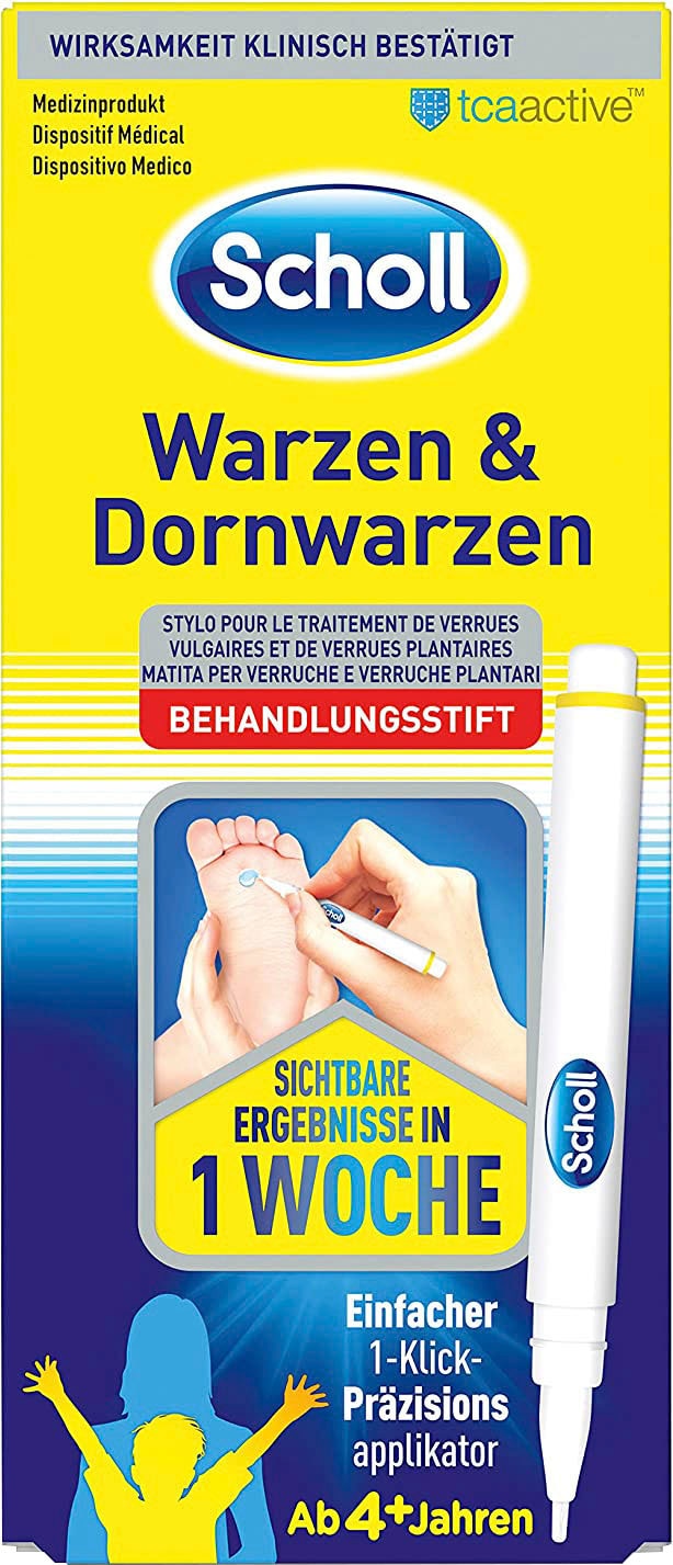 Warzen-Behandlungsstift, Warzen & Dornwarzen Behandlungsstift für Hände und Füße