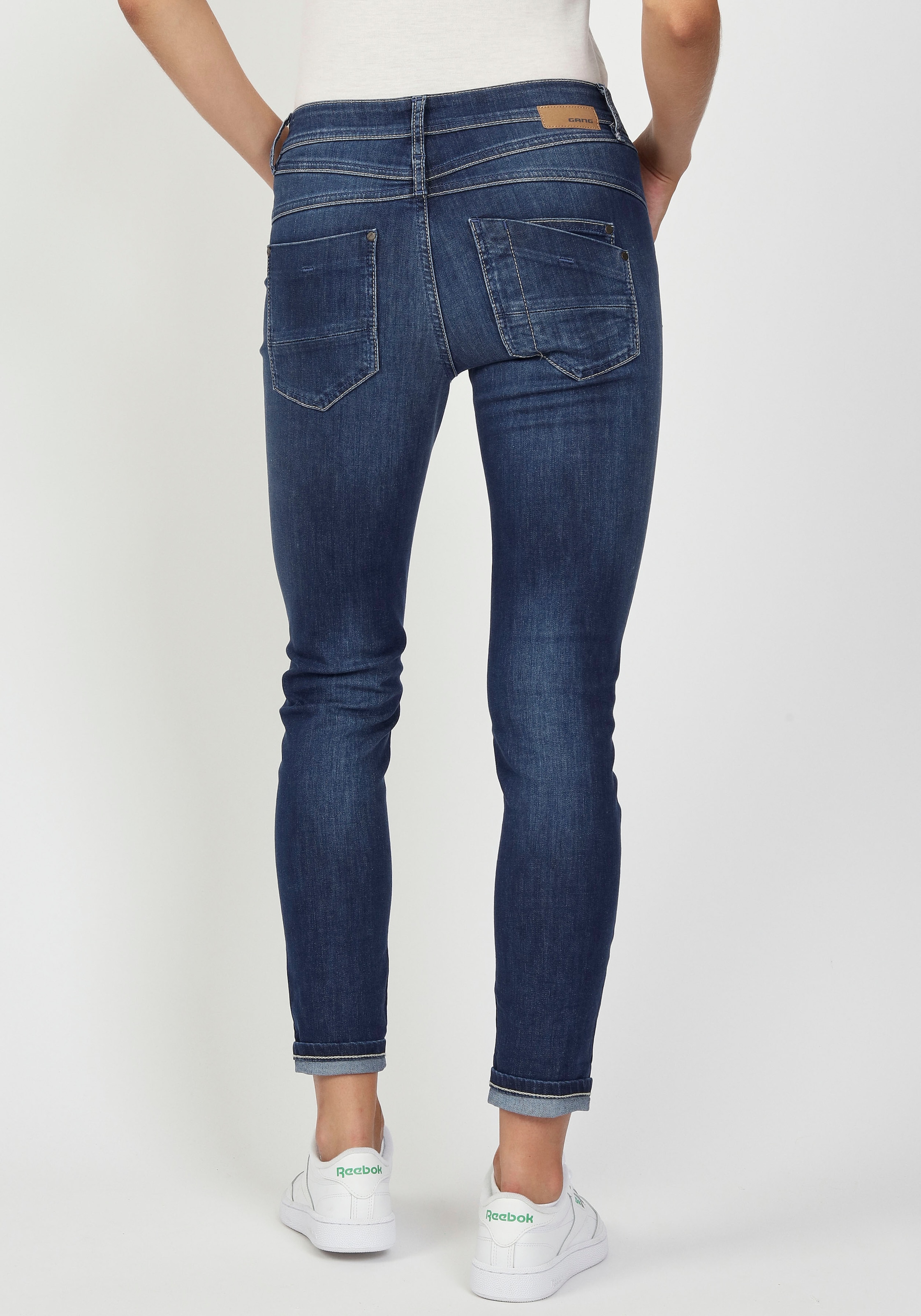 GANG Relax-fit-Jeans »AMELIE«, mit Used-Effekten