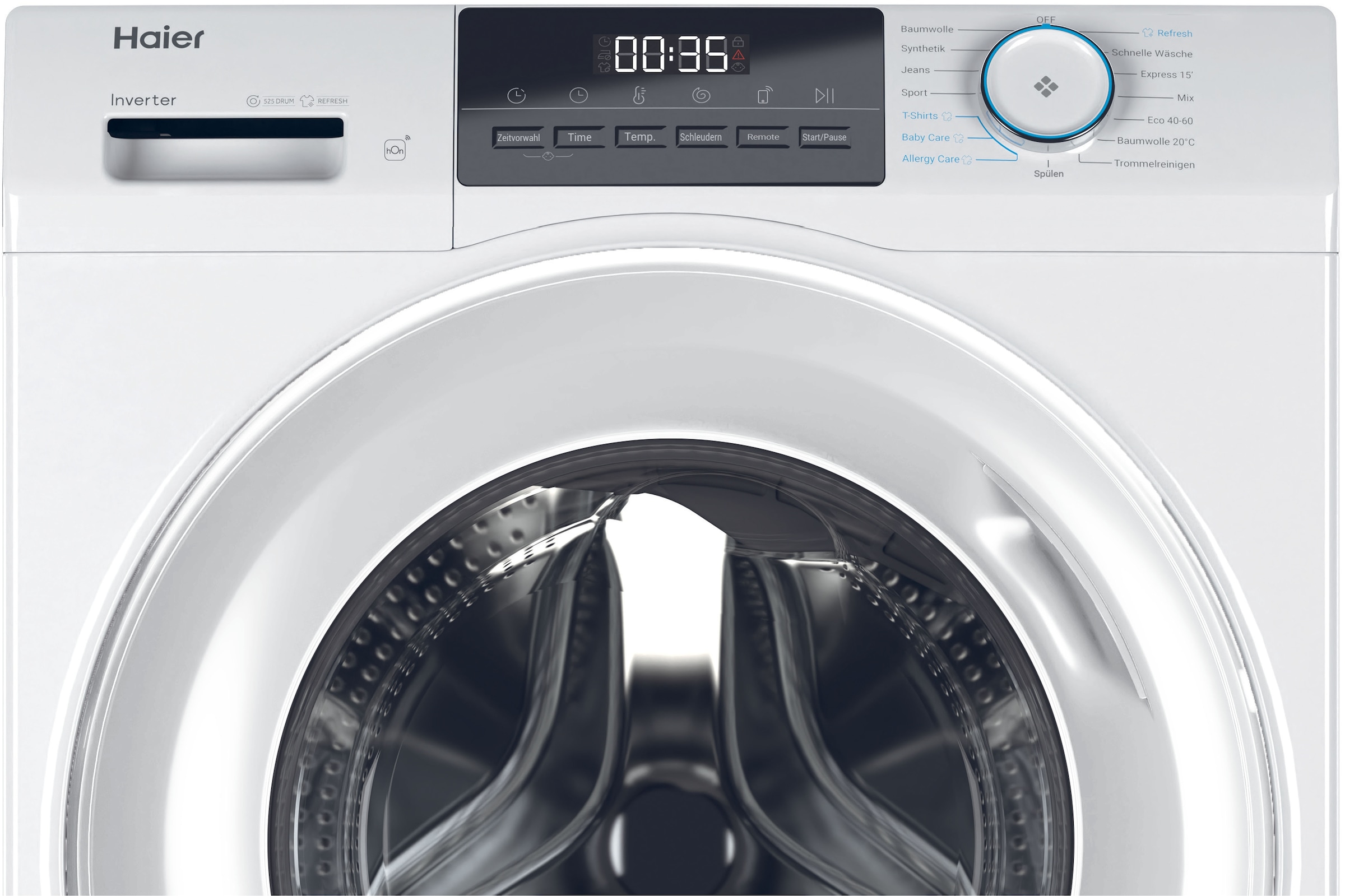 Haier Waschmaschine »HW80-BP14929BU1«, 8 kg, 1400 U/min, hOn App