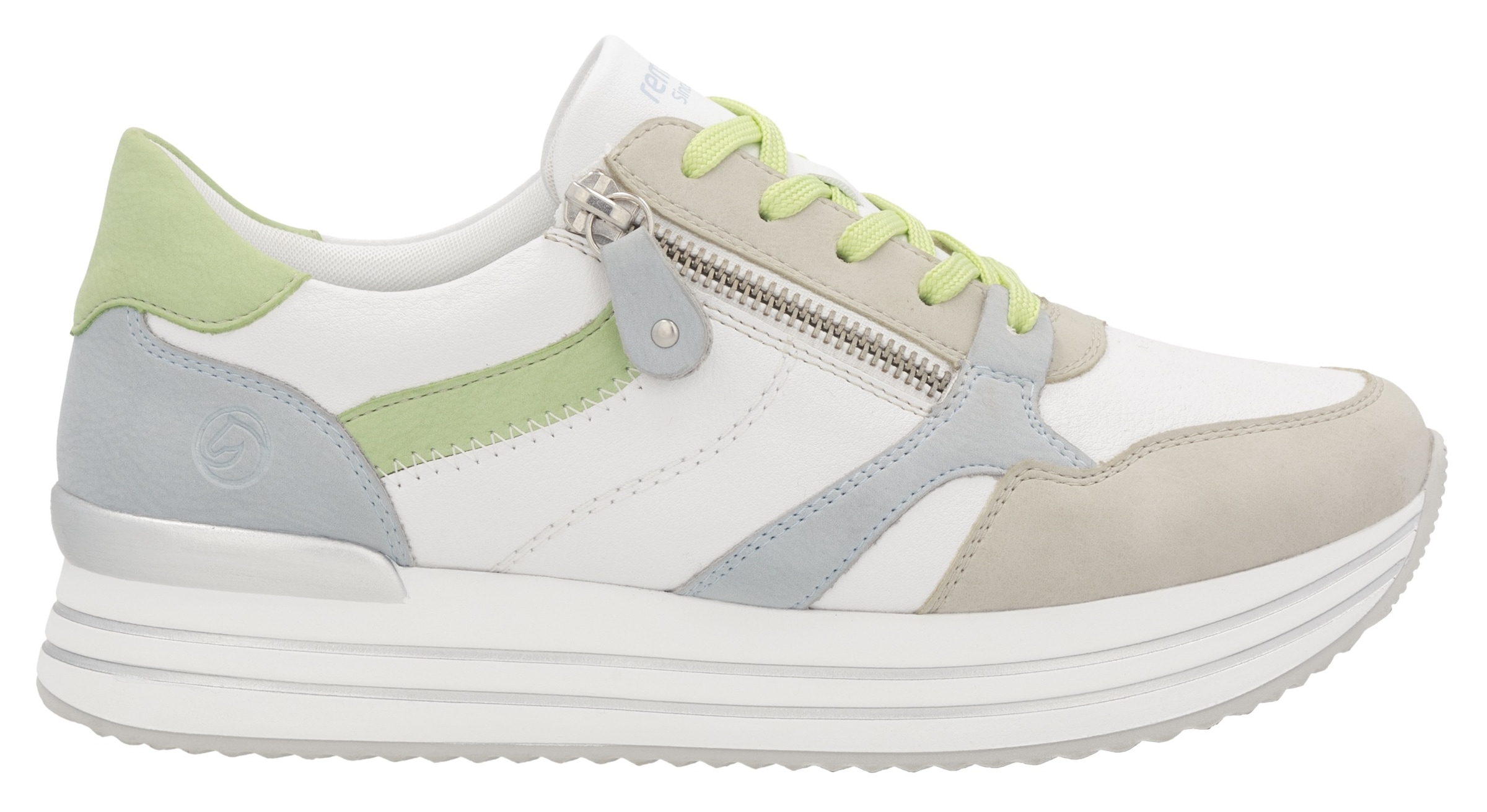 Remonte Plateausneaker, Freizeitschuh, Halbschuh, Schnürschuh mit loser Soft-Einlage