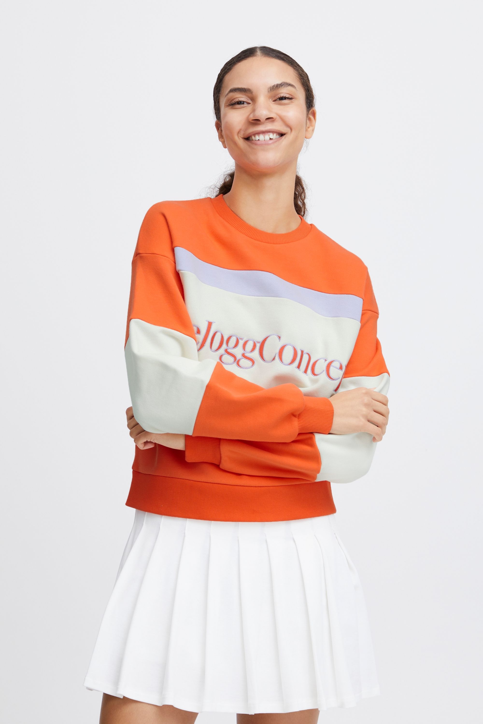 TheJoggConcept Sweatshirt »Ajourpullover JCSaki«