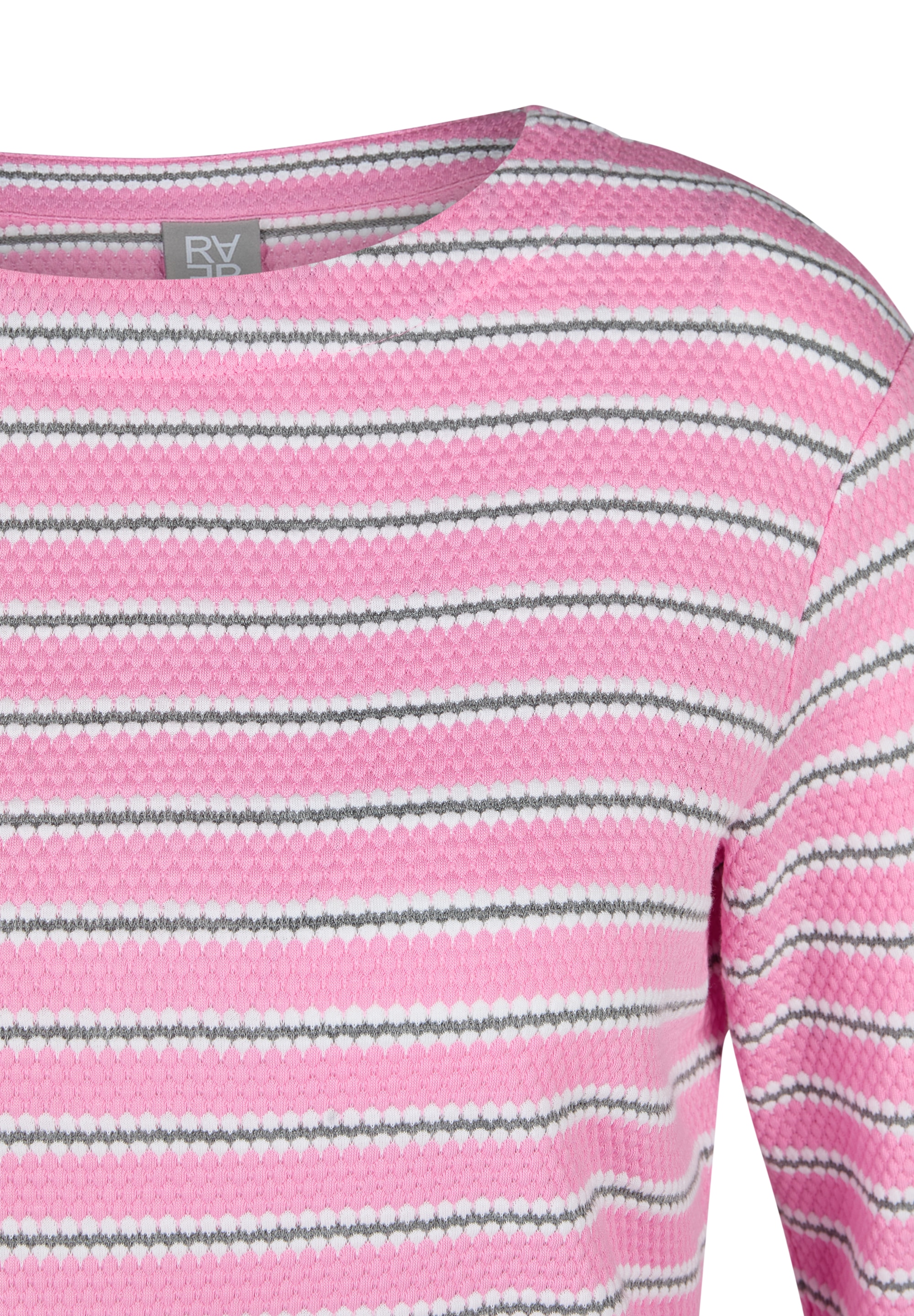 Rabe 3/4-Arm-Shirt im Streifen-Design