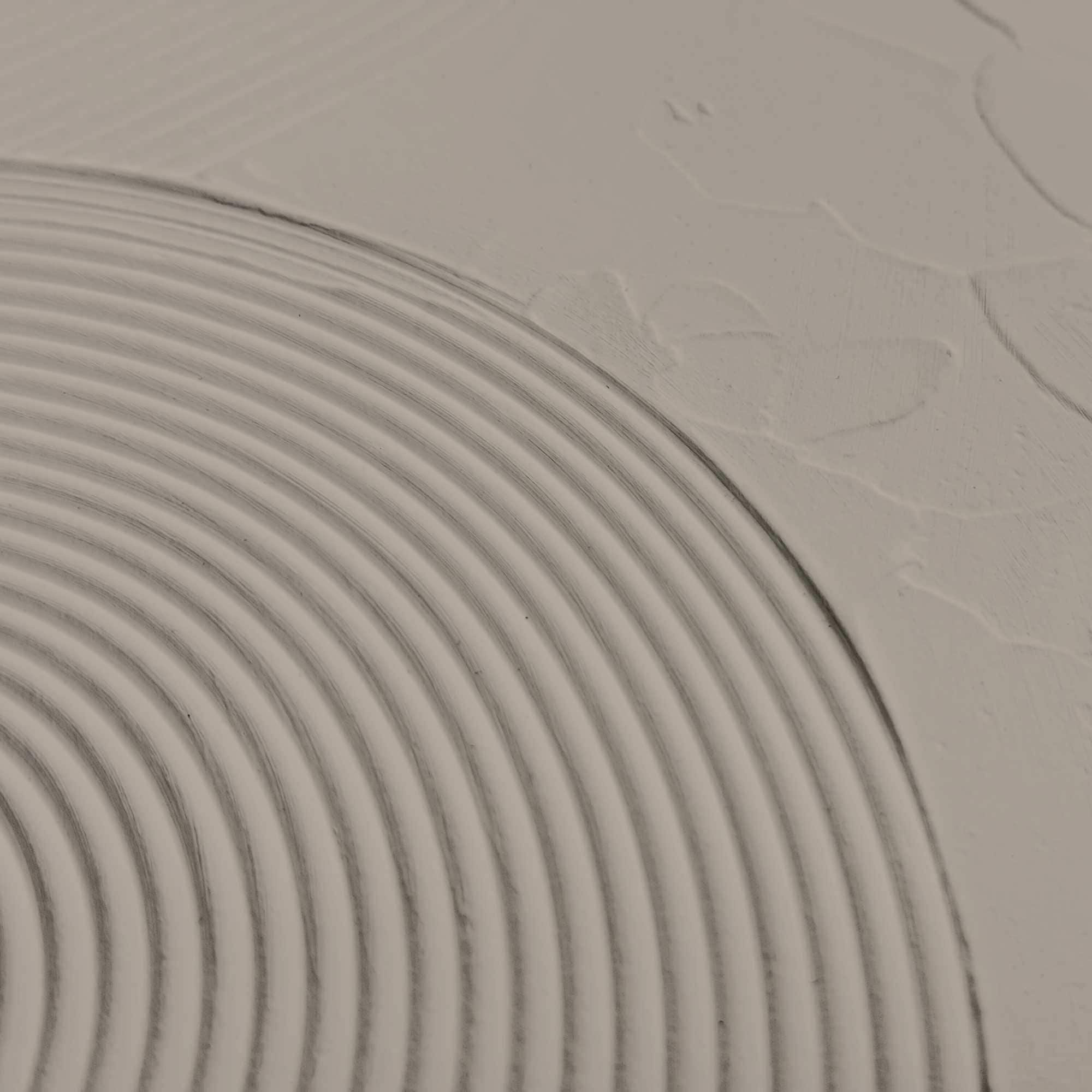 Reinders! Wandbild »Reliefbögen taupe« Wohnzimmer - Braun - MDF - Abstrakt - 30x40 cm