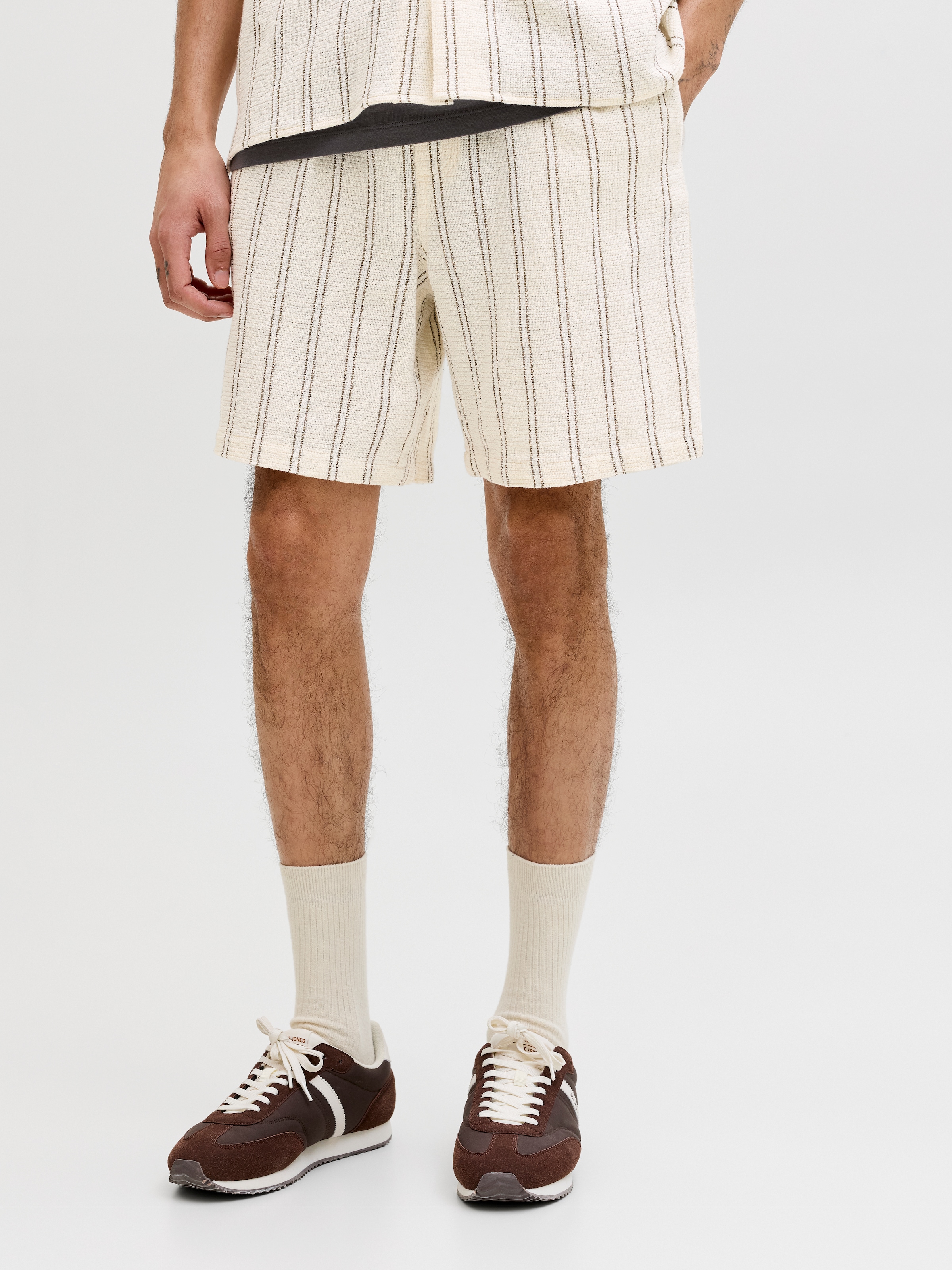 Jack & Jones Sweatshorts »JPSTJAIDEN COBA STRIPE JOG SHORT SRT SN«