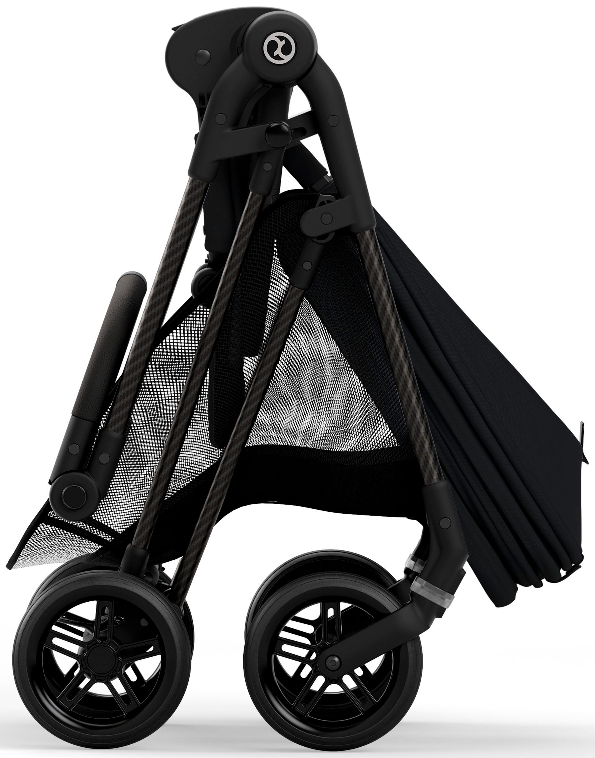 Cybex Kinder-Buggy »Cybex Gold, Melio Carbon, moon black«, 15 kg