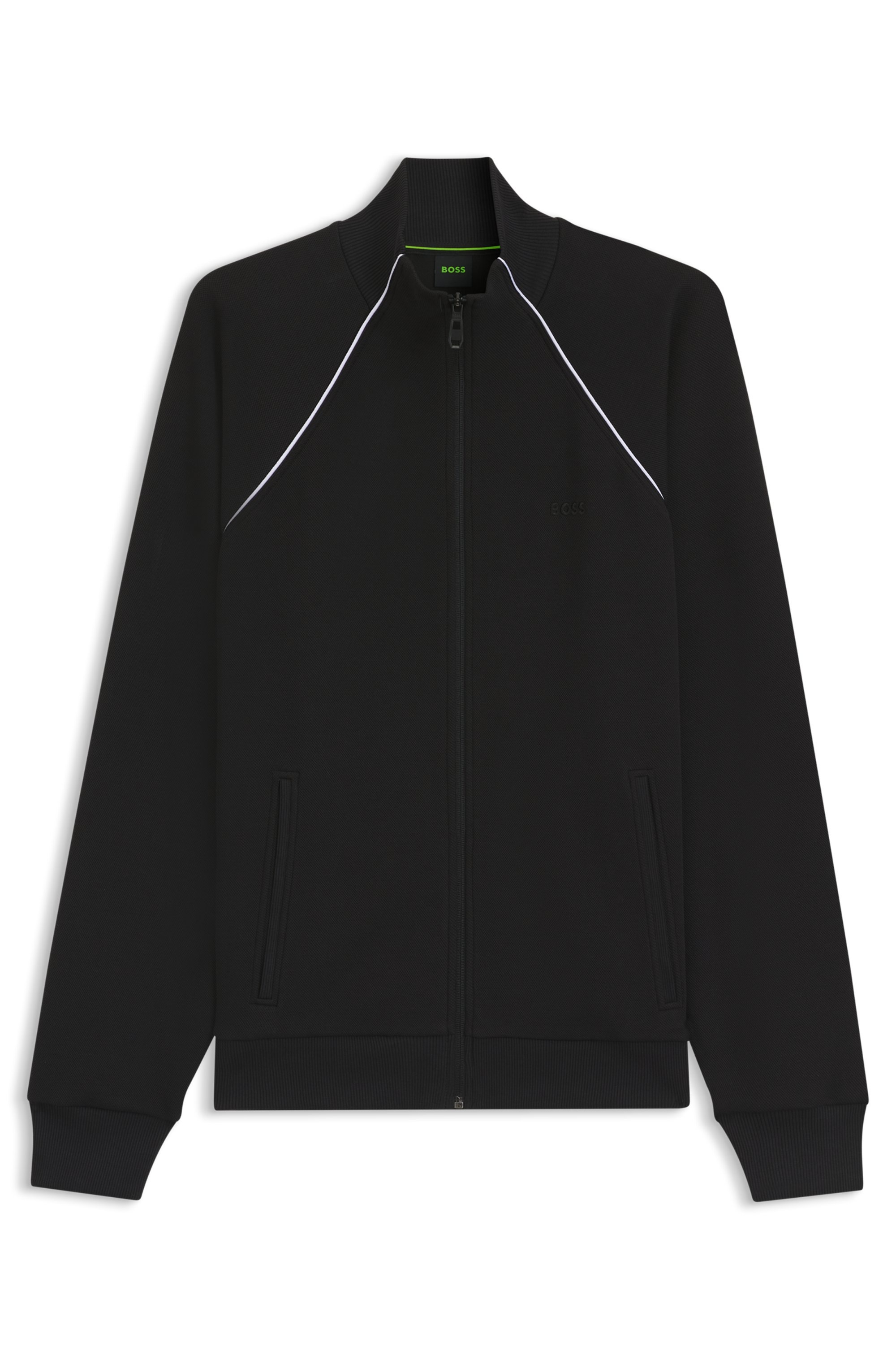 BOSS GREEN Sweatjacke »Skaz« mit Markenlabel