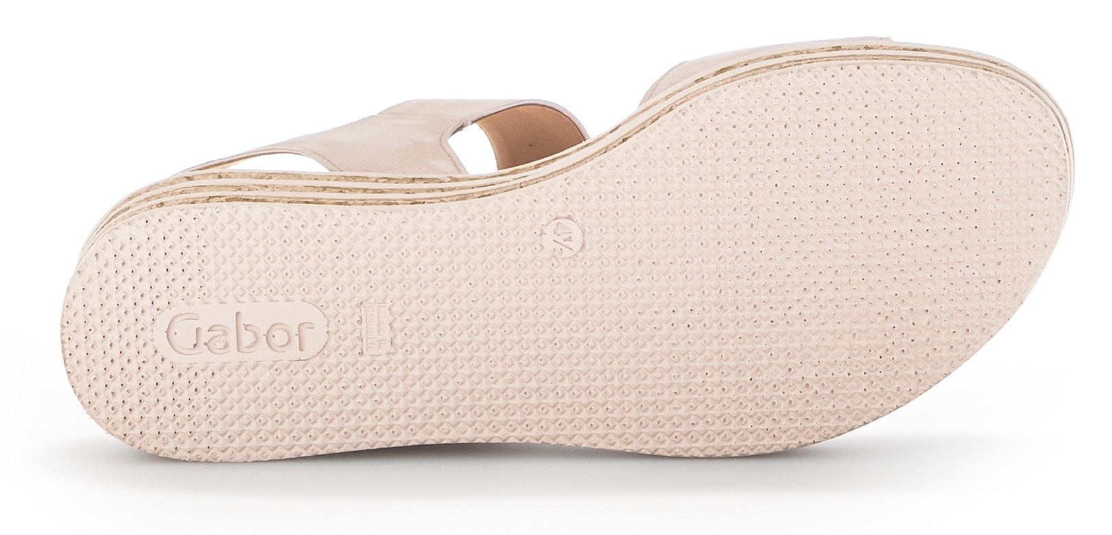 Gabor Keilsandalette, Plateau, Sommerschuh, Sandale mit trendigem Zierschnalle