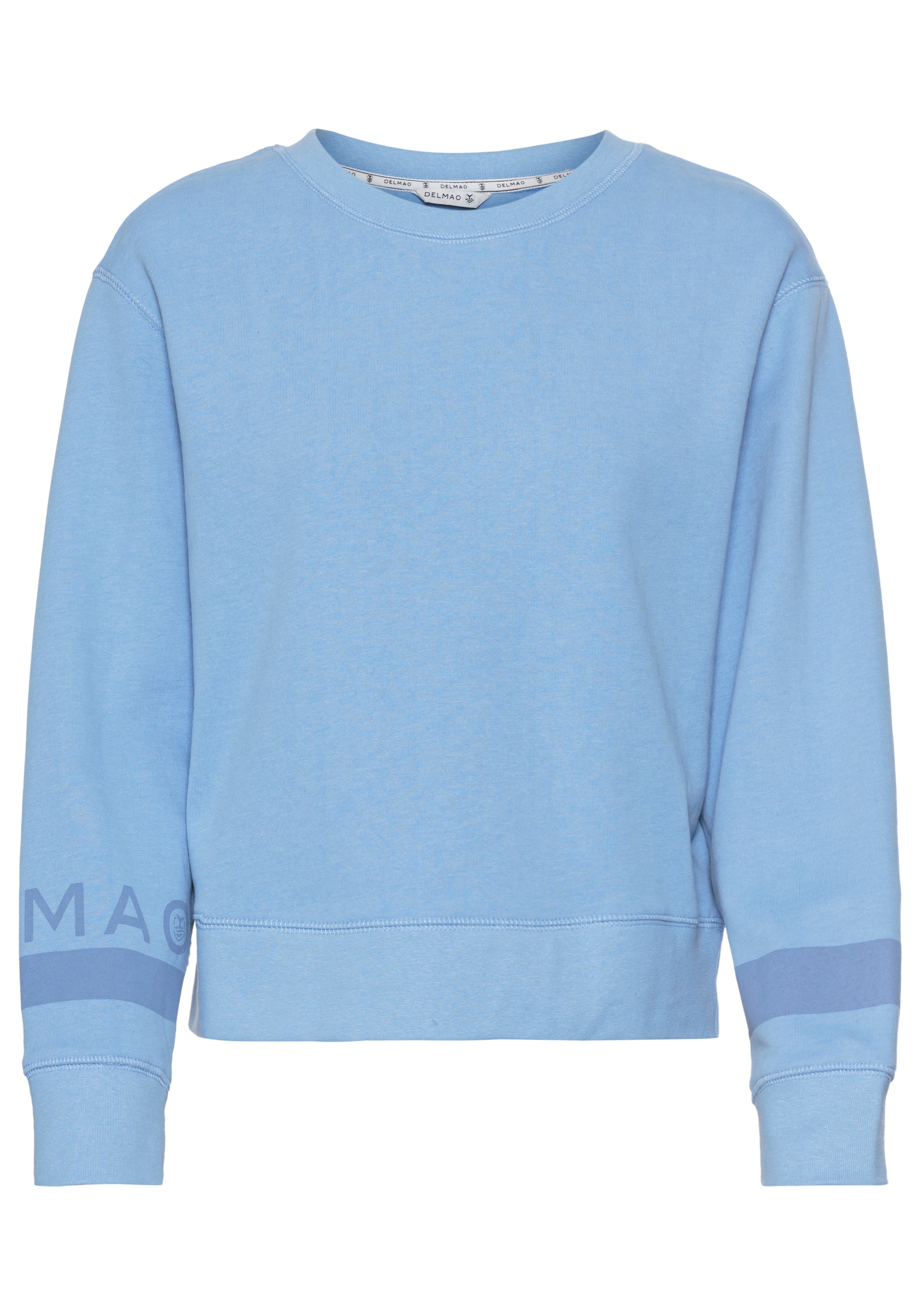 DELMAO Sweatshirt, mit Rubber-Print - NEUE KOLLEKTION