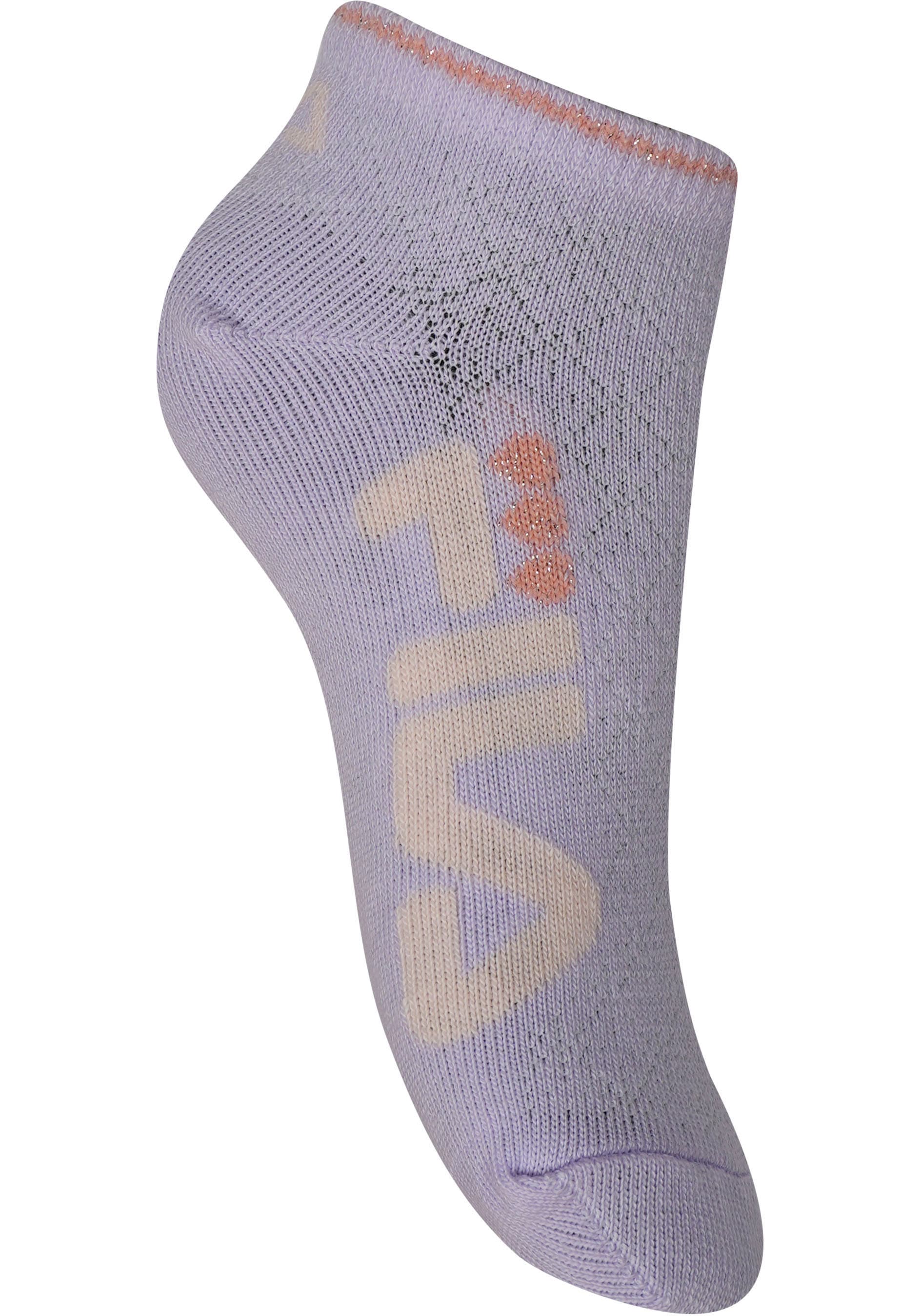 Fila Freizeitsocken »JUNIOR GIRL INVISIBLE SOCKS«, (6 Paar), mit stylischem Schriftzug-Design